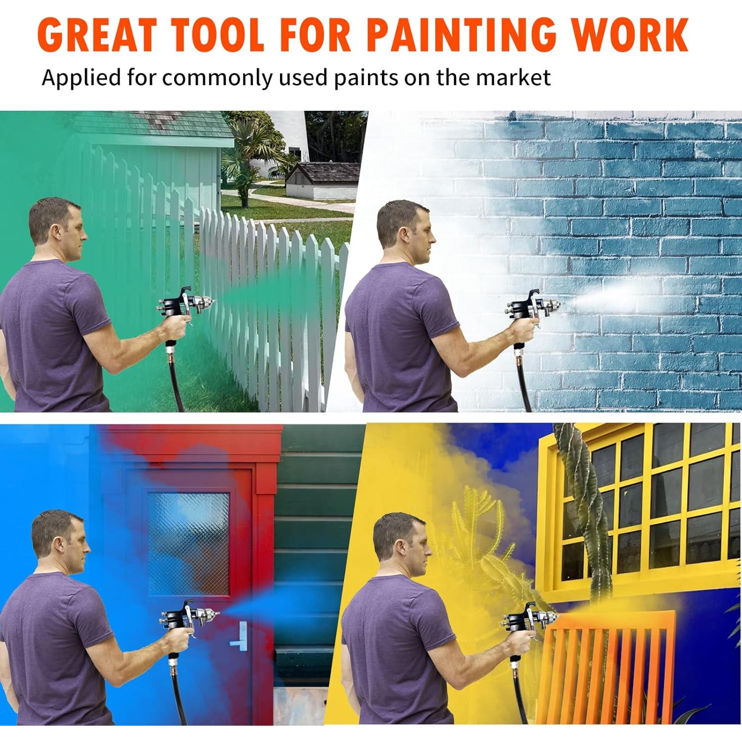 Pistola de Pulverización YESMRO 2L 2mm para Pintura