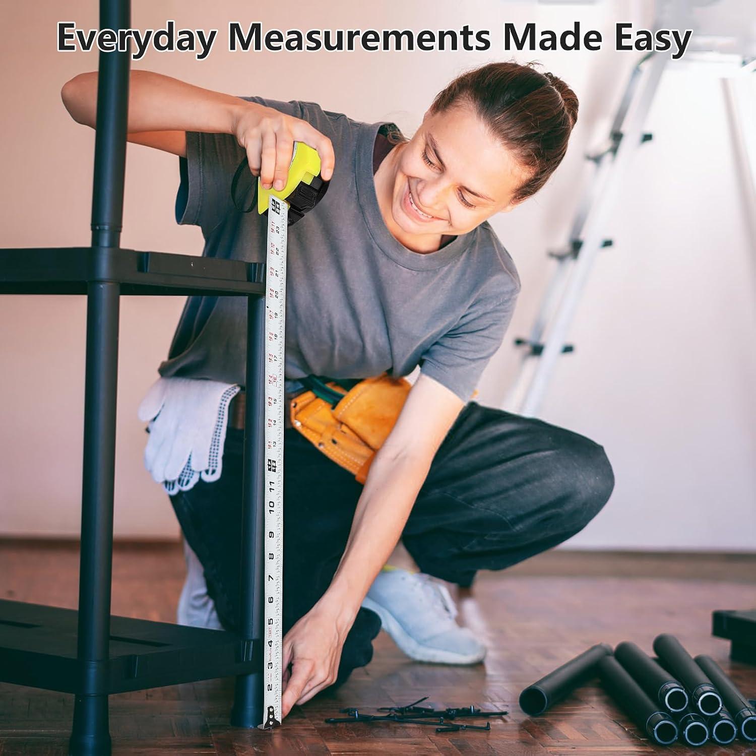 Cinta Métrica RoxRulie 5m con Lectura Fraccionaria