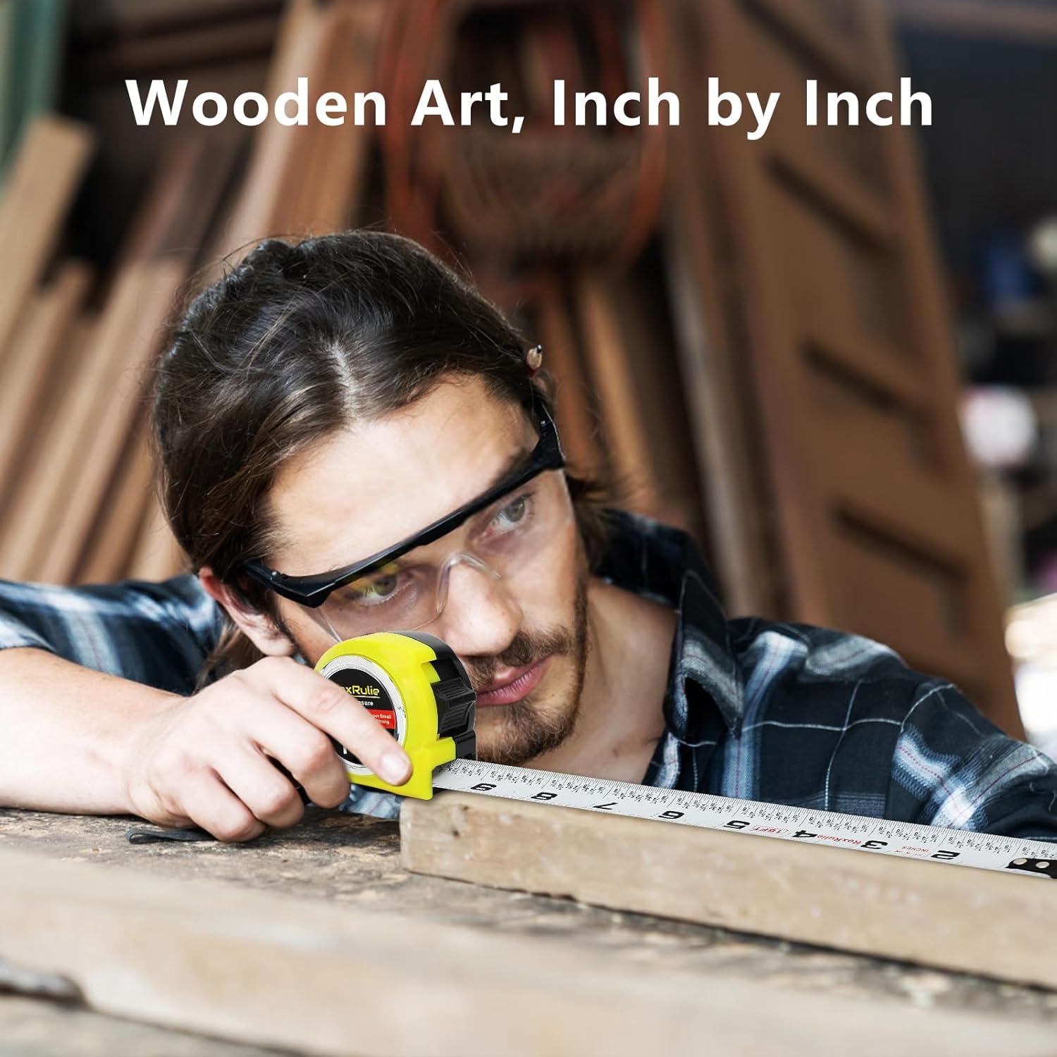 Cinta Métrica RoxRulie 5m con Lectura Fraccionaria