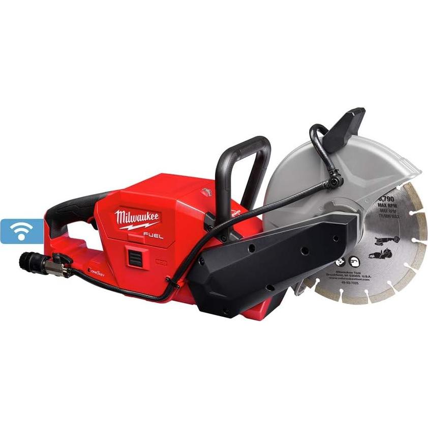 Sierra de Corte Milwaukee M18 FUEL 9" con 2 Baterías y Cargador