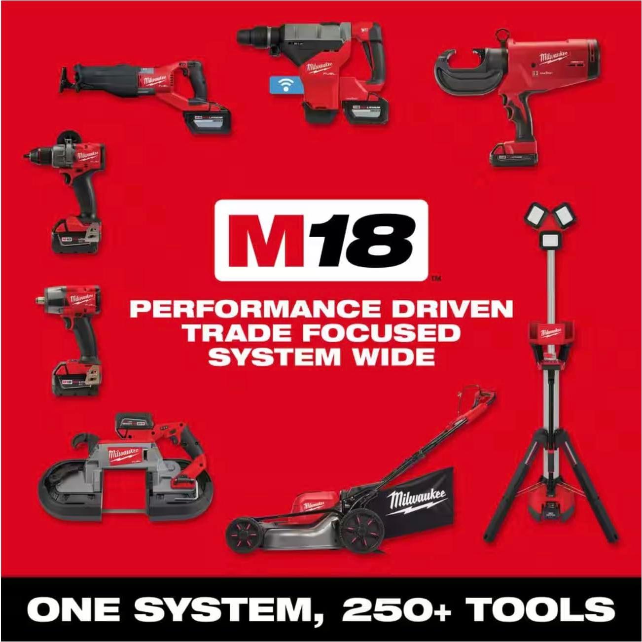 Sierra de Poda Milwaukee M18 FUEL 8" 18V con Batería 6Ah