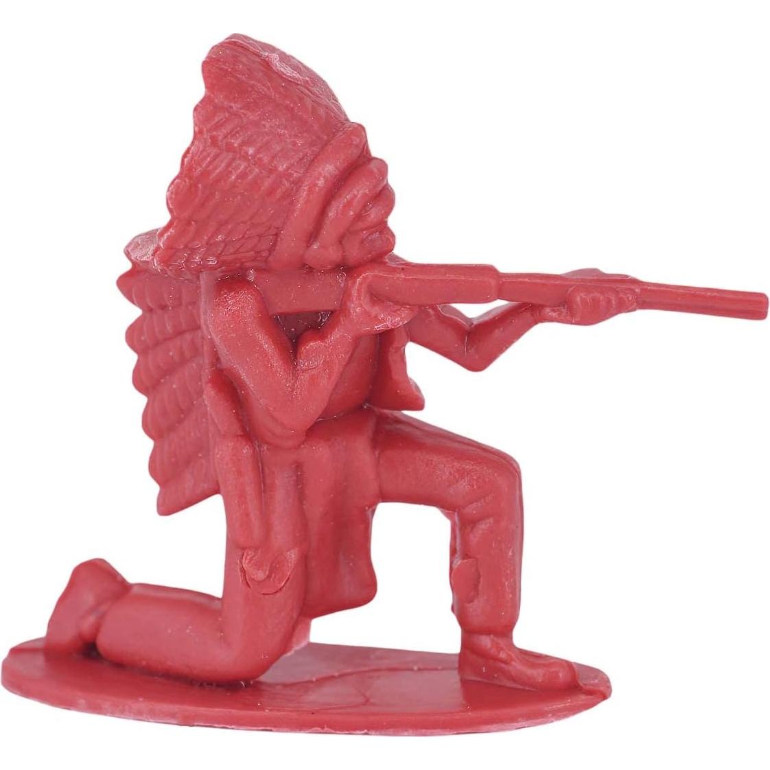 60 Figuras de Vaquero Indio Lynkaye 4 cm Diversión