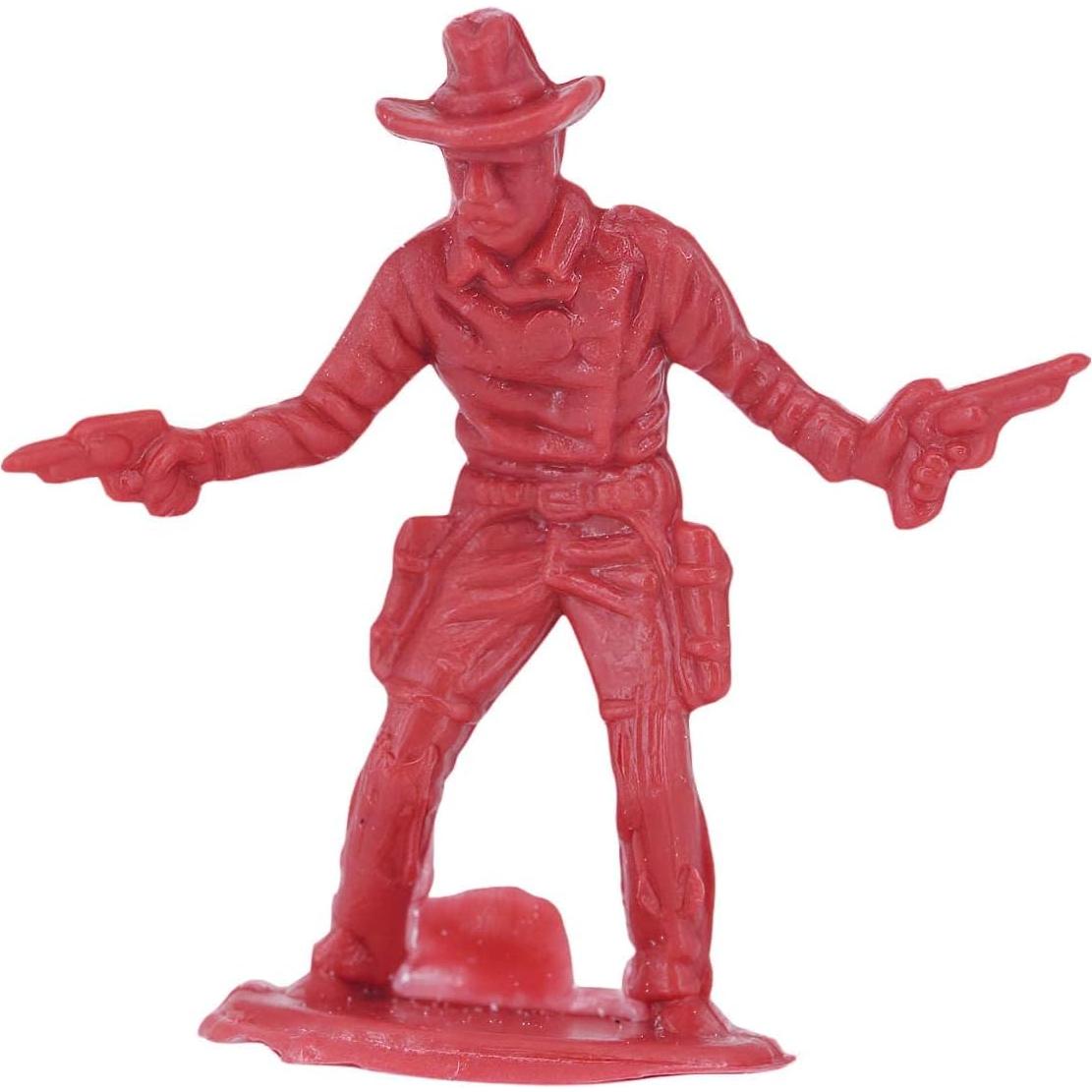 60 Figuras de Vaquero Indio Lynkaye 4 cm Diversión