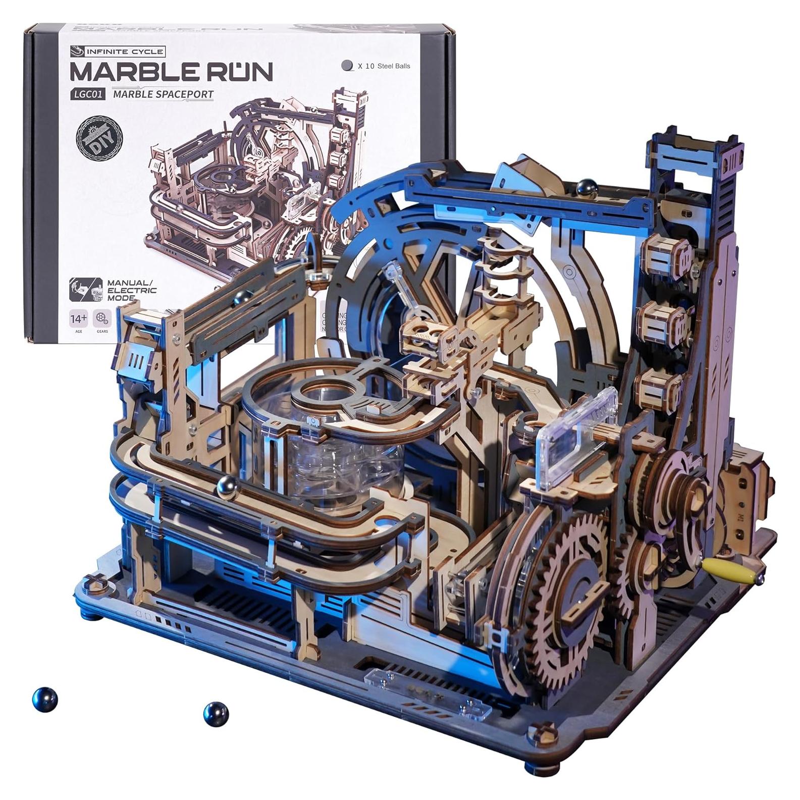 Rompecabezas 3D RoWood LGC01 Espacioporto Eléctrico