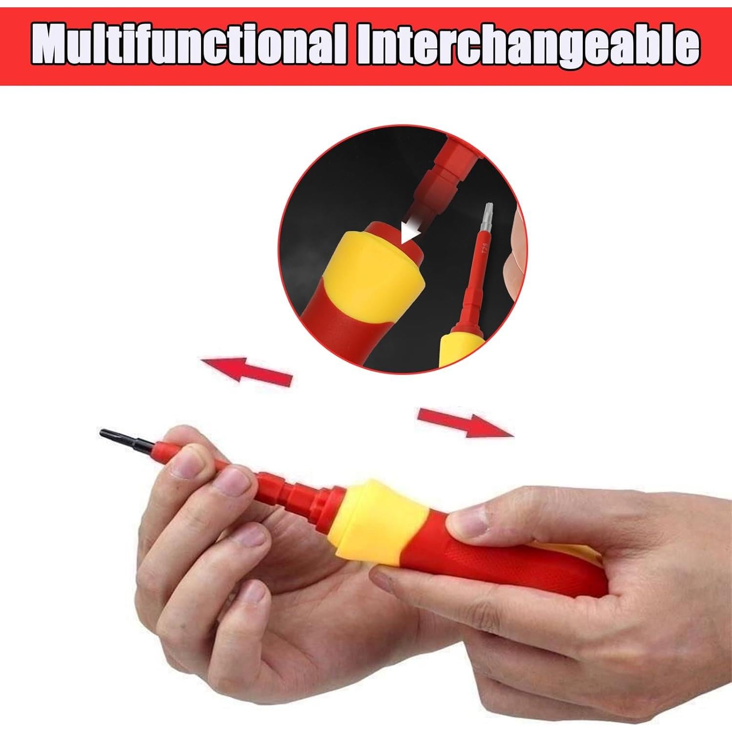 Juego de Destornilladores Aislados Canlaten·U 14 en 1 Magnético