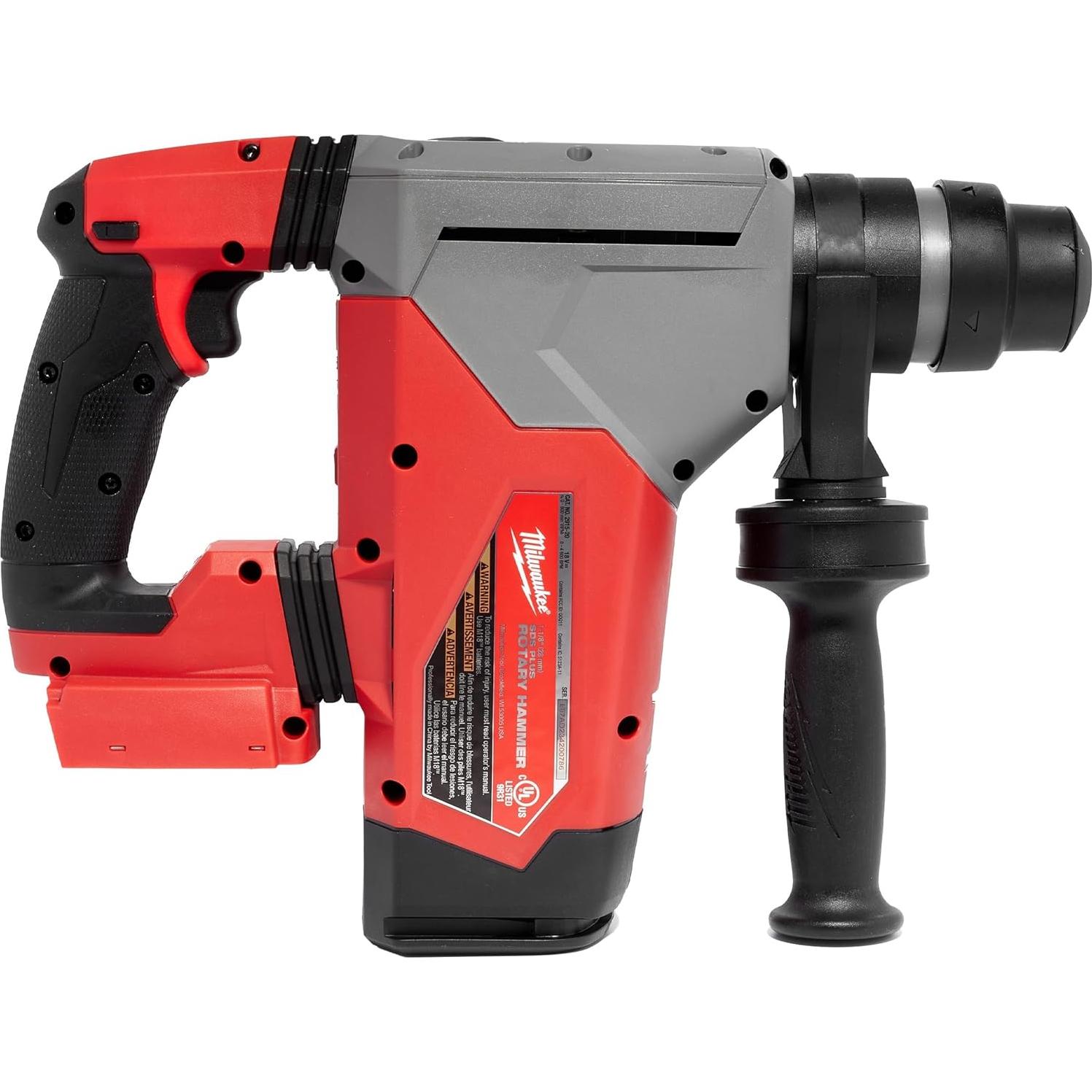 Martillo Perforador Milwaukee 2915-20 M18 FUEL 4.88 Nm