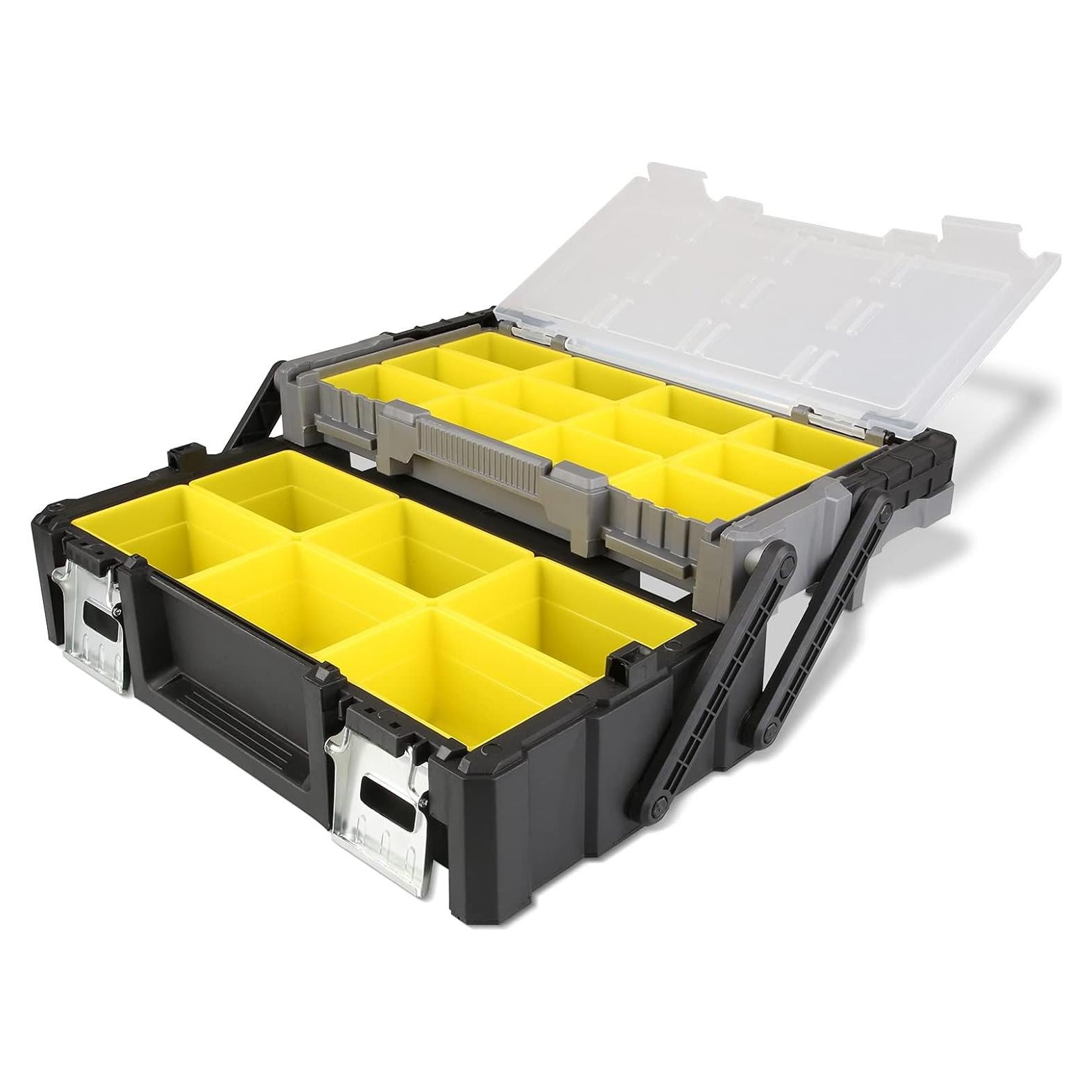 Caja de herramientas 18" Olympia Tools con compartimentos