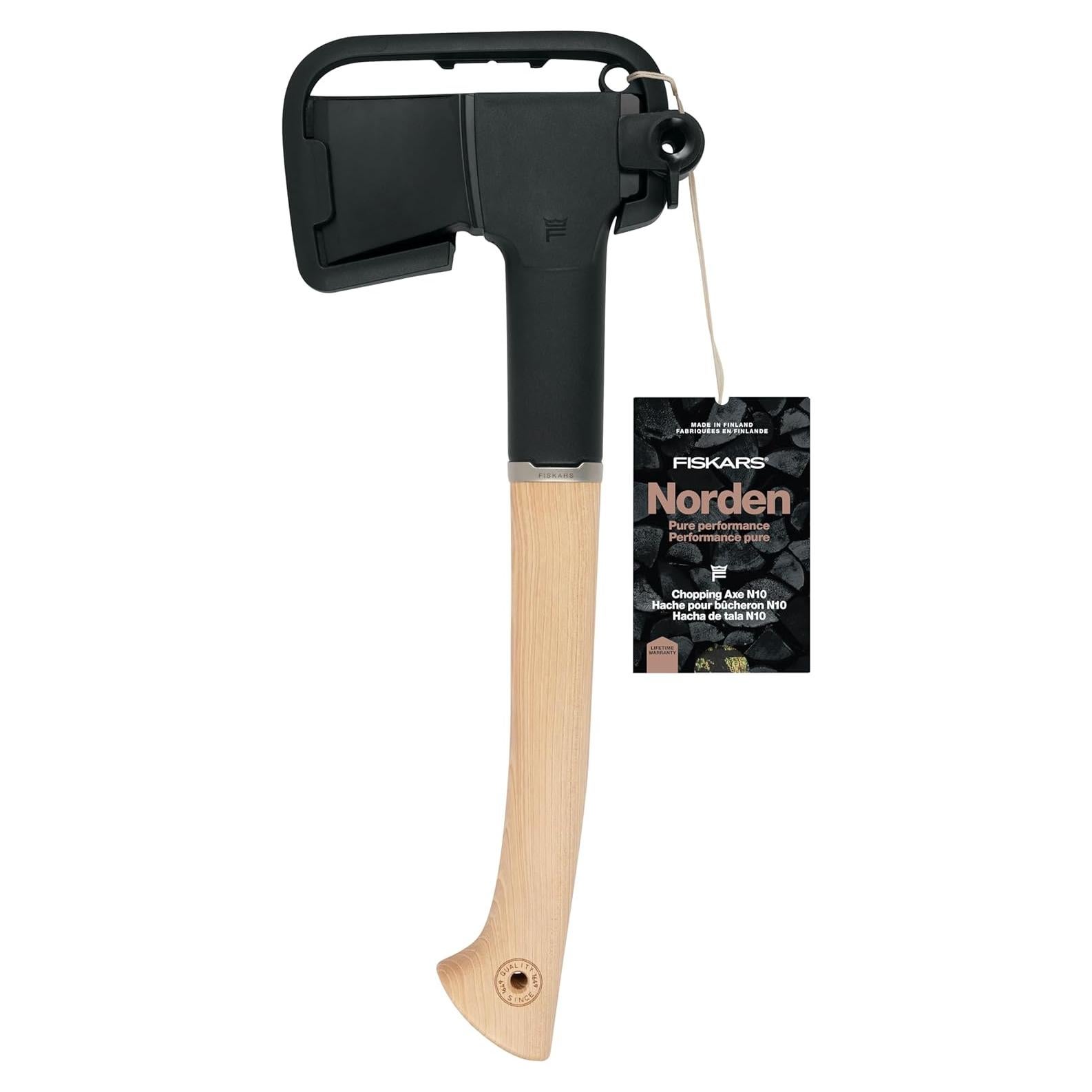 Hacha de Picado Fiskars Norden N10 de Madera de Hickory