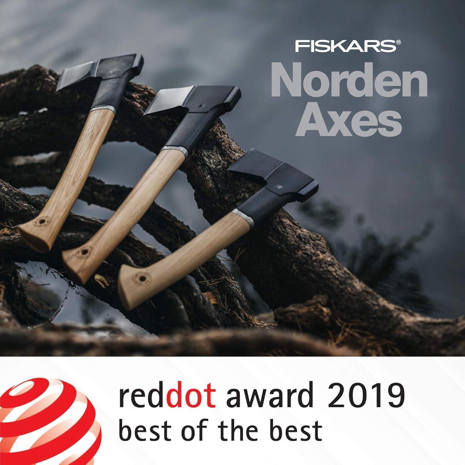 Hacha de Picado Fiskars Norden N10 de Madera de Hickory