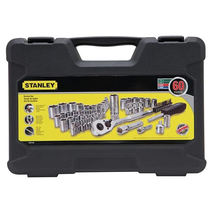 Drive Socket Set, 60-Piece (STMT71650)