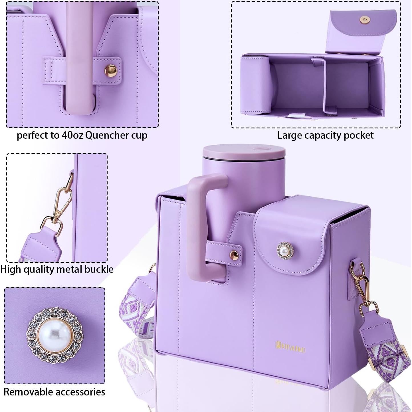 Bolso Cruzado Kitylemo para Taza Stanley 1,18 L