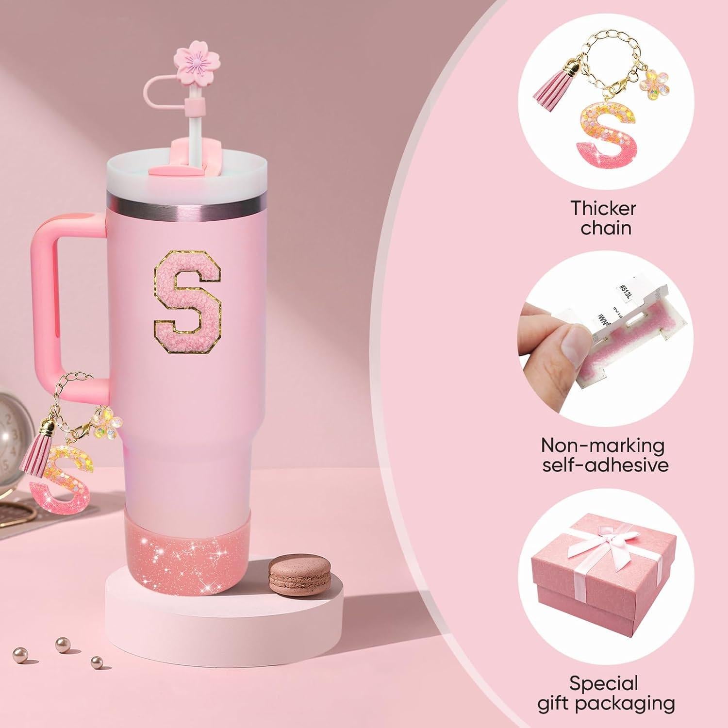 Accesorios Rosados Miglaja para Stanley Cup 30/40 oz