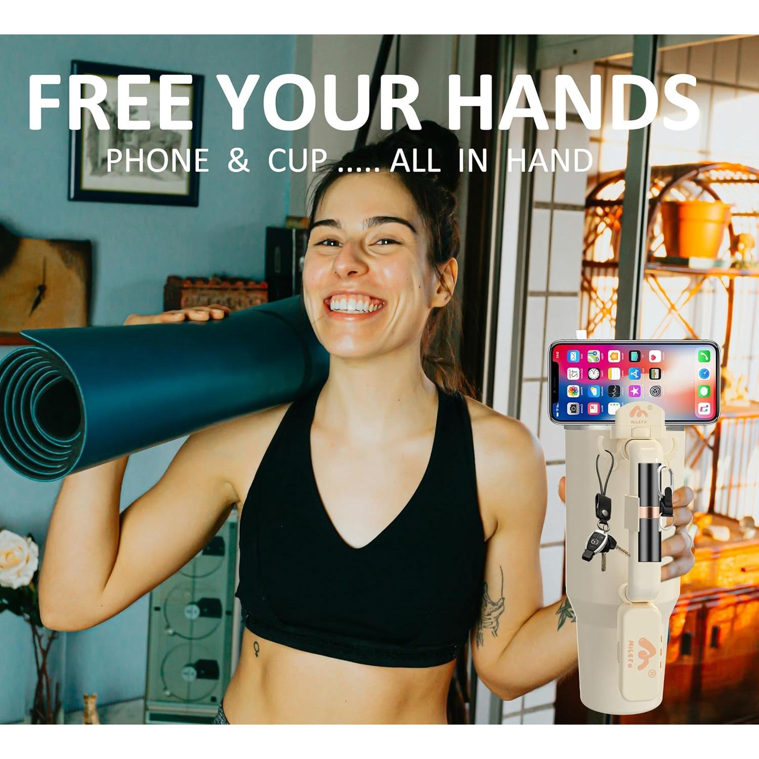 Soporte para Teléfono CUPTURNER para Taza Stanley 4 en 1