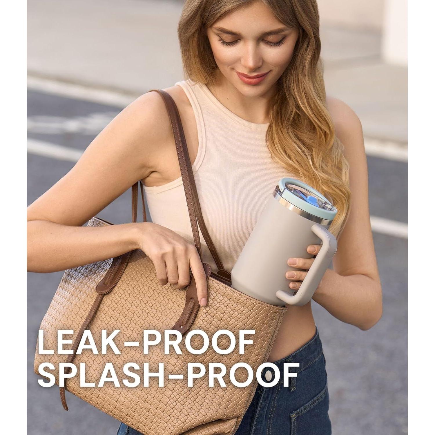 Paquete de 2 Tapas Flip para Vaso Stanley 40 oz - Azul y Verde