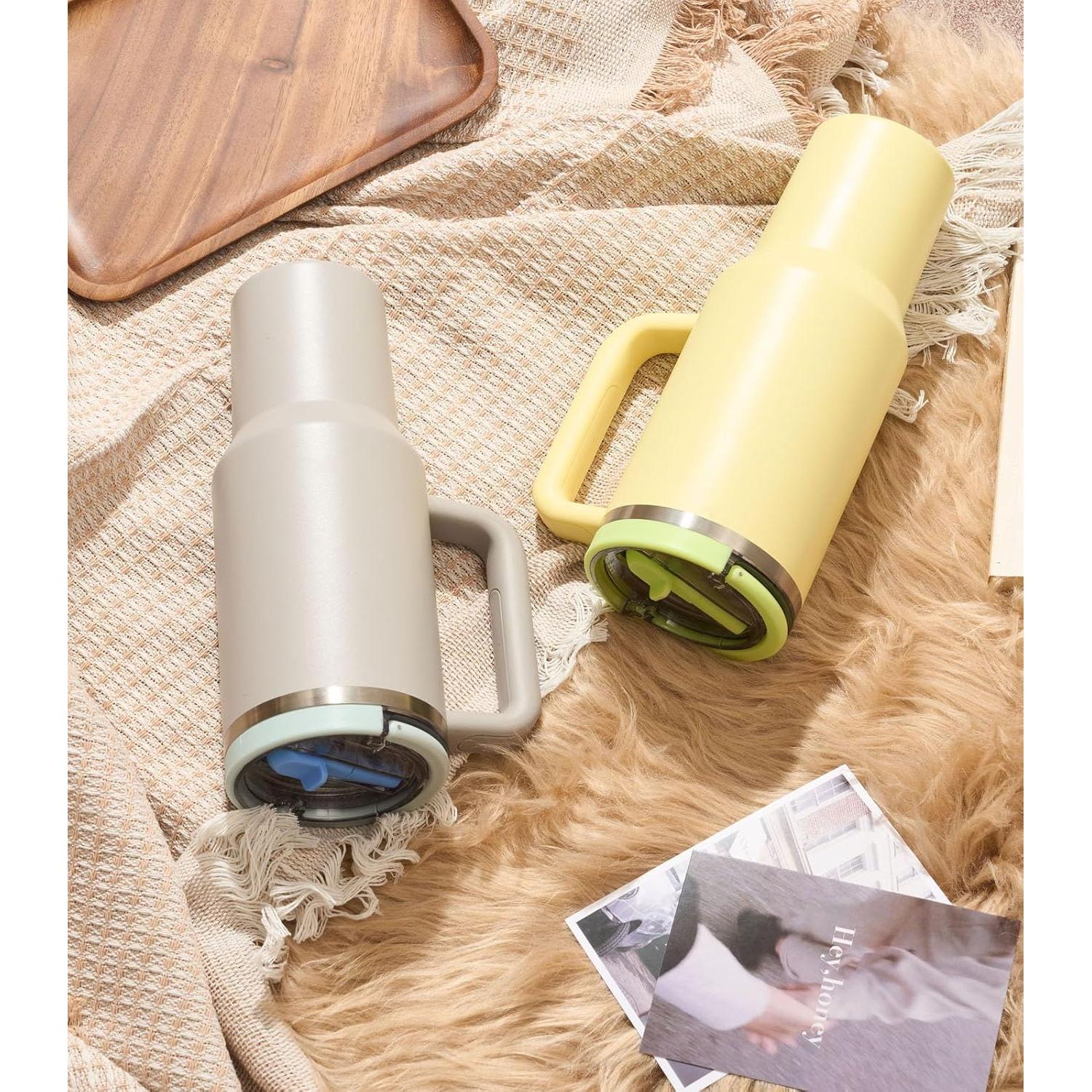 Paquete de 2 Tapas Flip para Vaso Stanley 40 oz - Azul y Verde