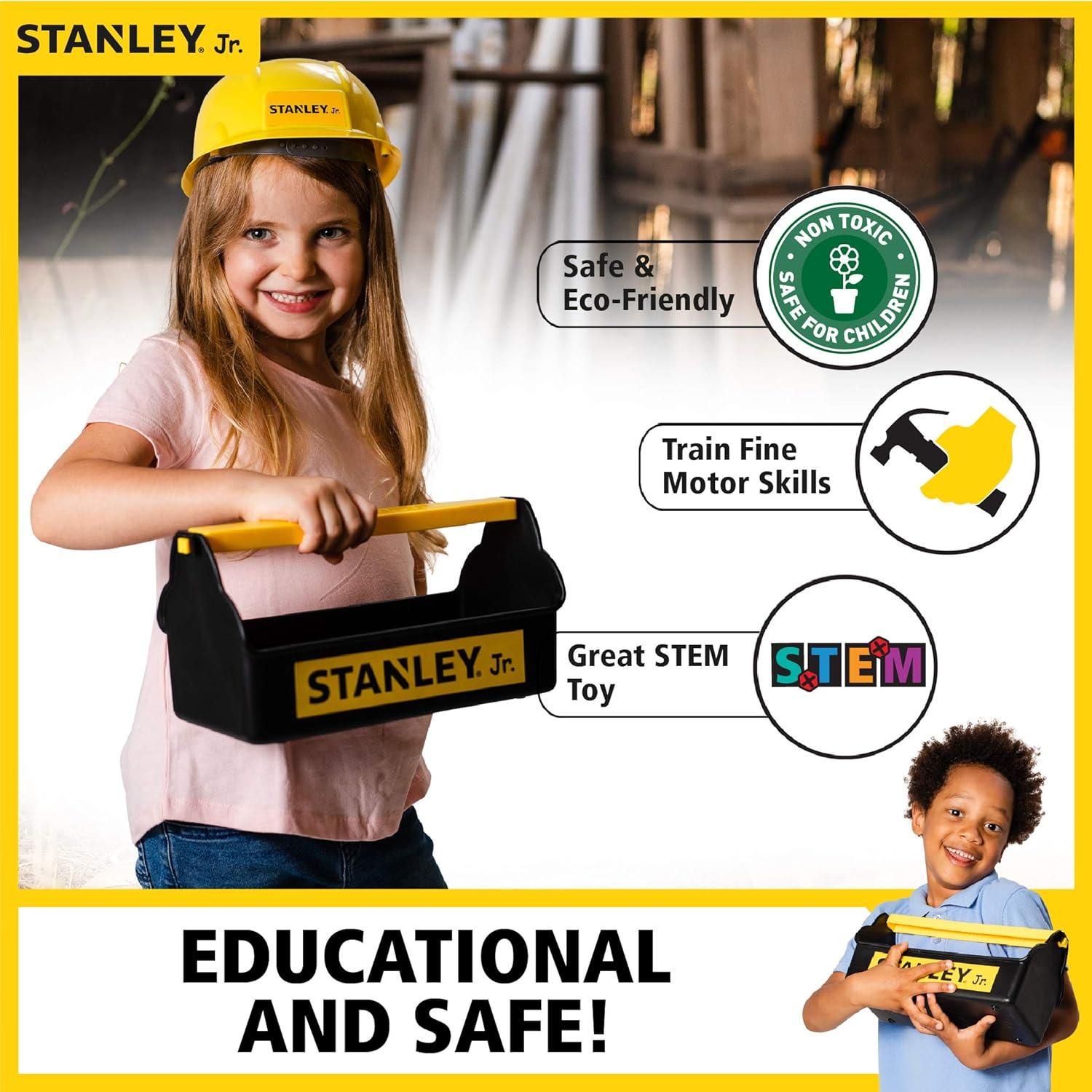 Juego de Herramientas para Niños Stanley Jr - 5 Piezas
