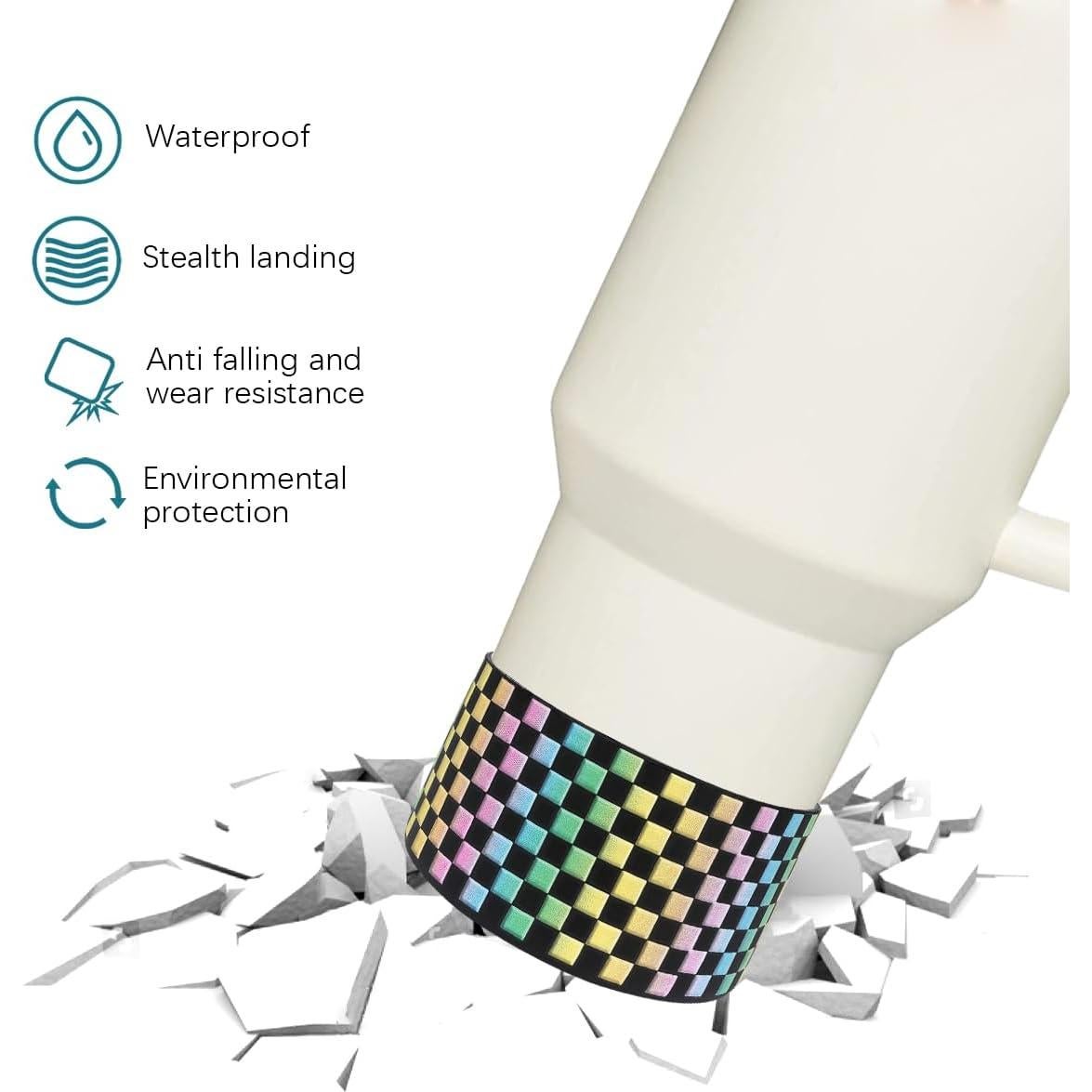 Funda de Silicona HEYSKAY para Botellas 2 Pcs 12-24oz