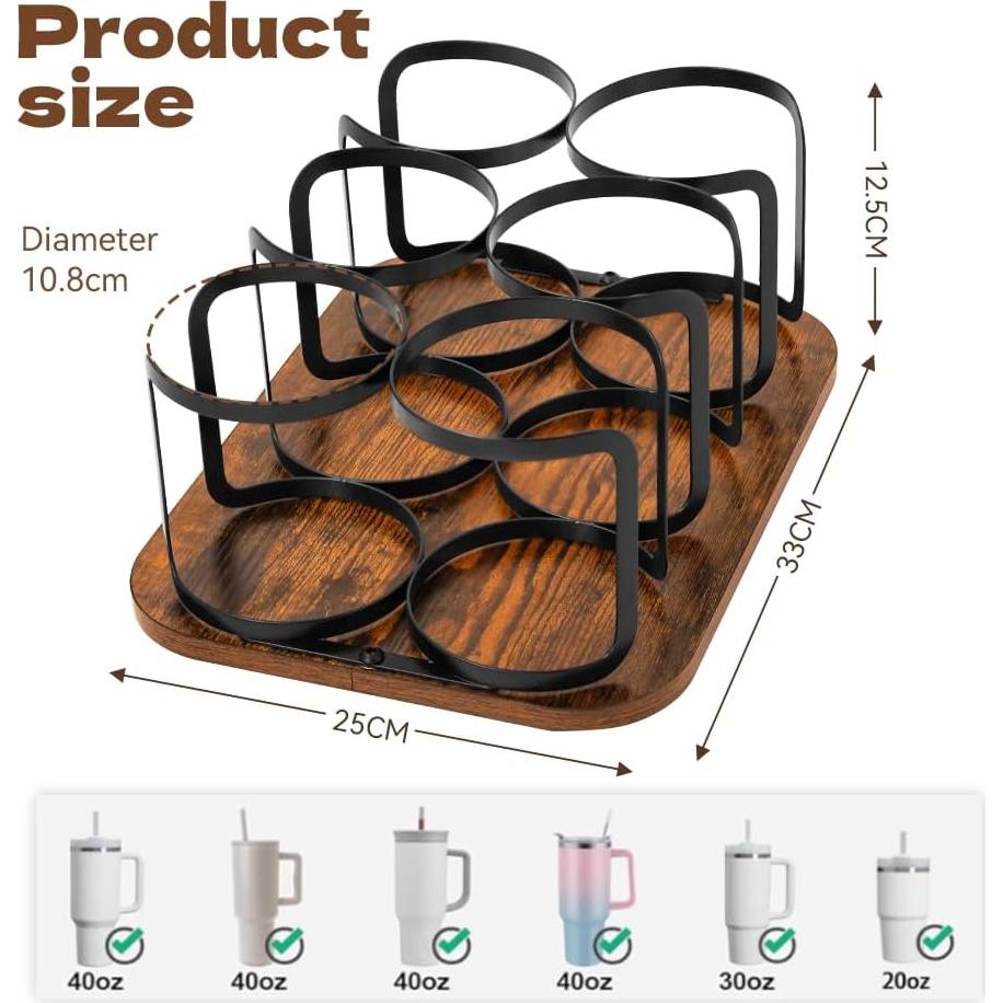 Organizador de Botellas Stanley DNWEXC para 20/30/40 oz