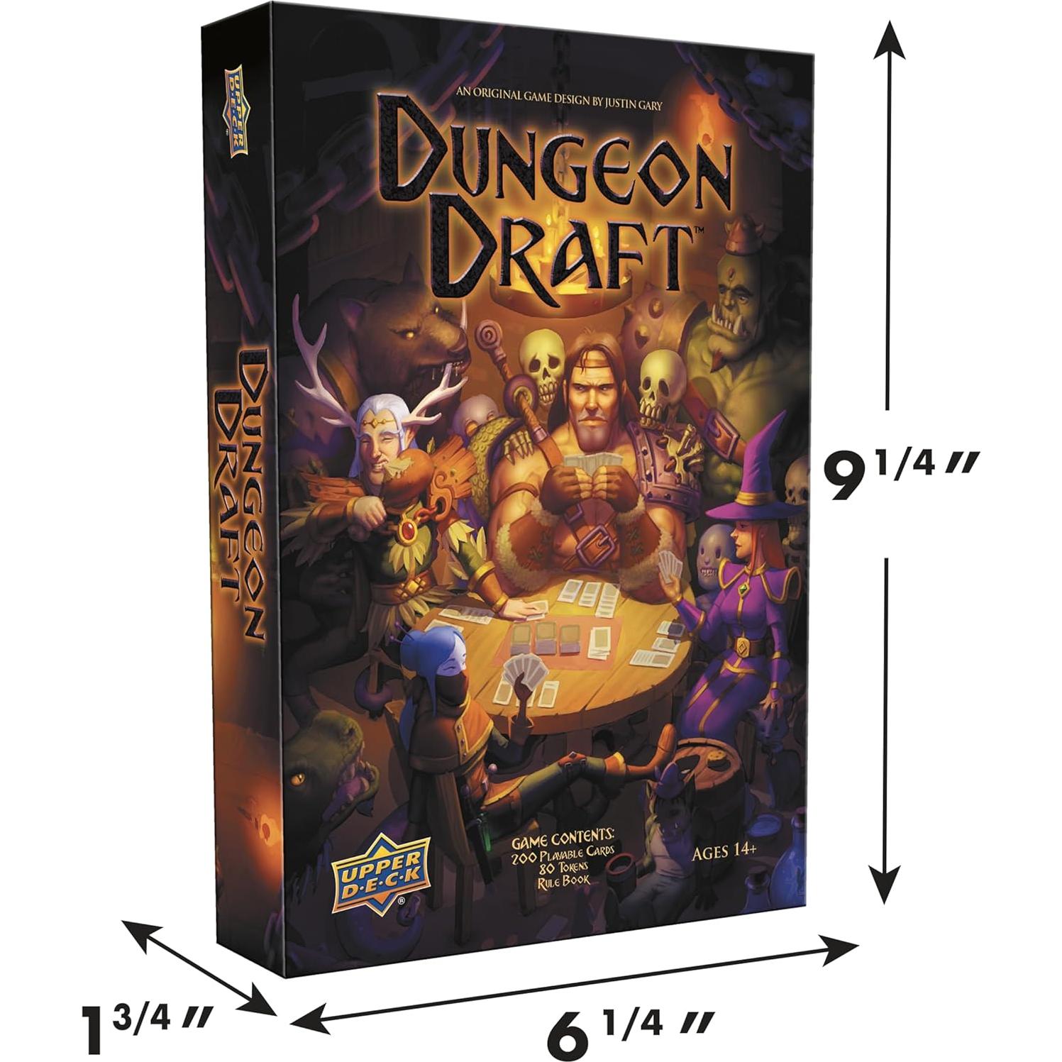 Juego de Mesa Dungeon Draft Upper Deck 2-5 Jugadores