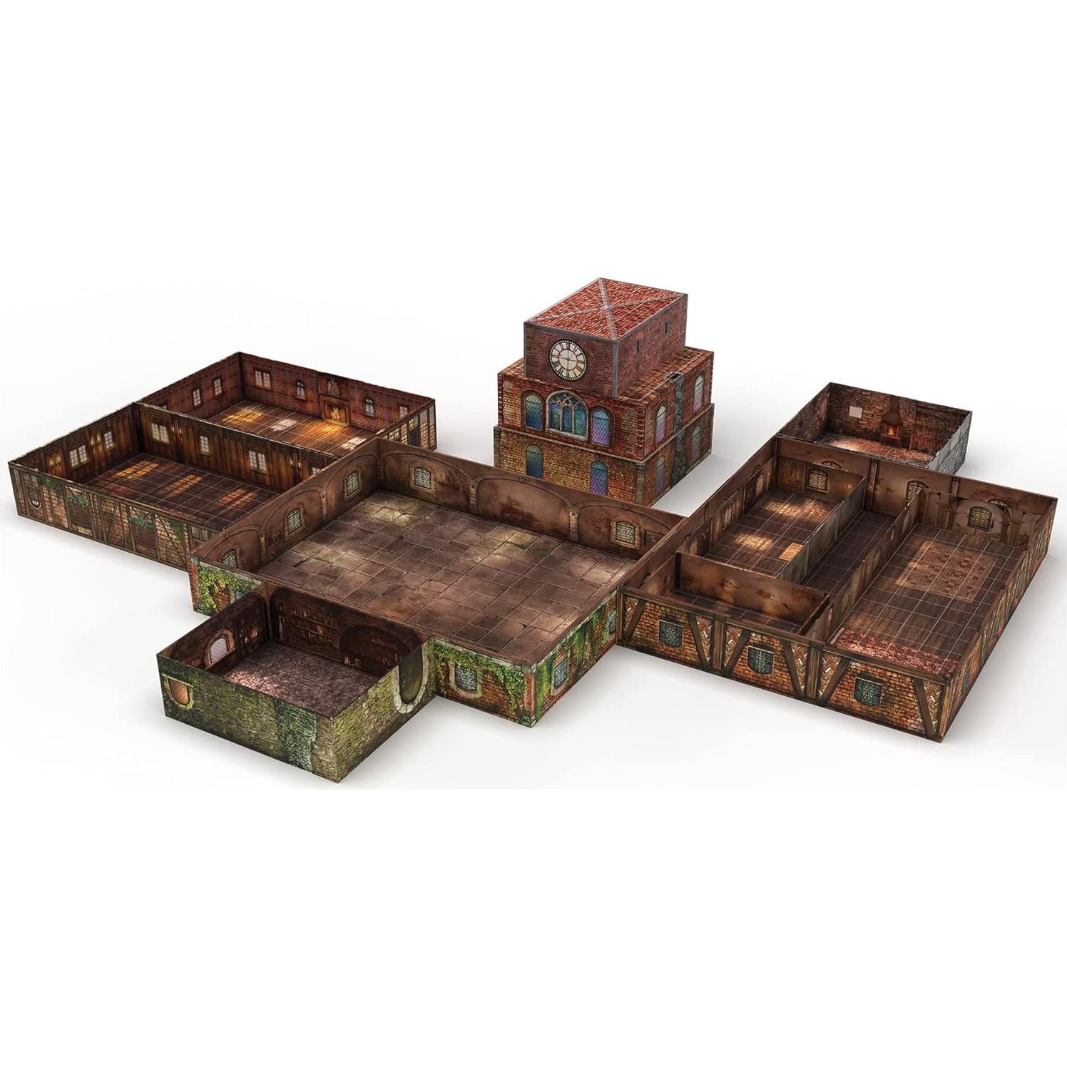 Tenfold Dungeon Gale Force Nine Ciudad 3D RPG Aventura 5e