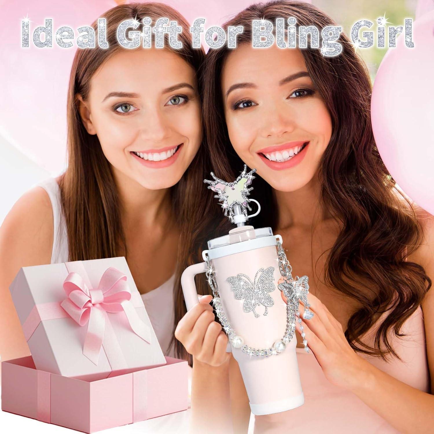 Accesorios para Taza Stanley ZYBIDEAL con Espejo y Mariposa