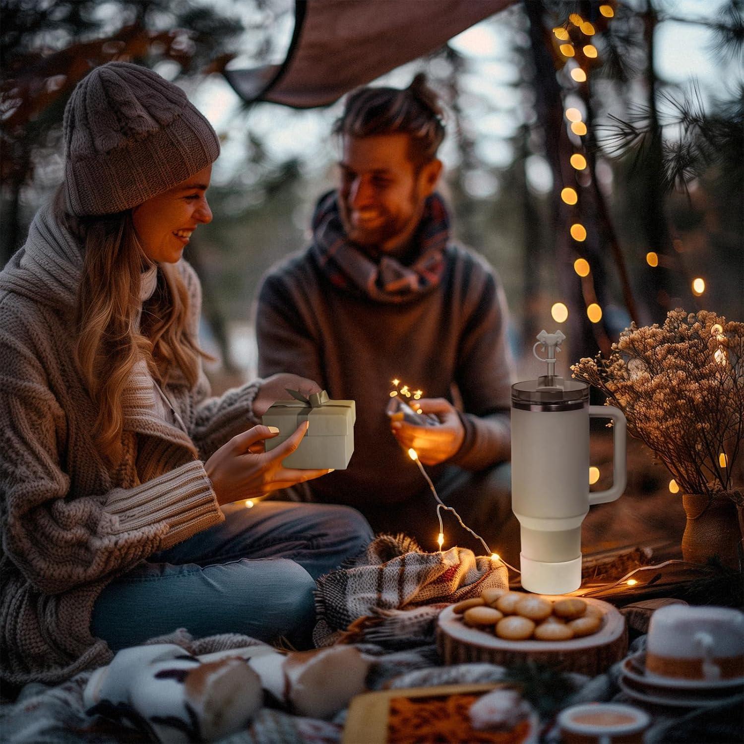 Juego de Tapas Antiderrame Gracenal para Stanley Cup 8 Piezas