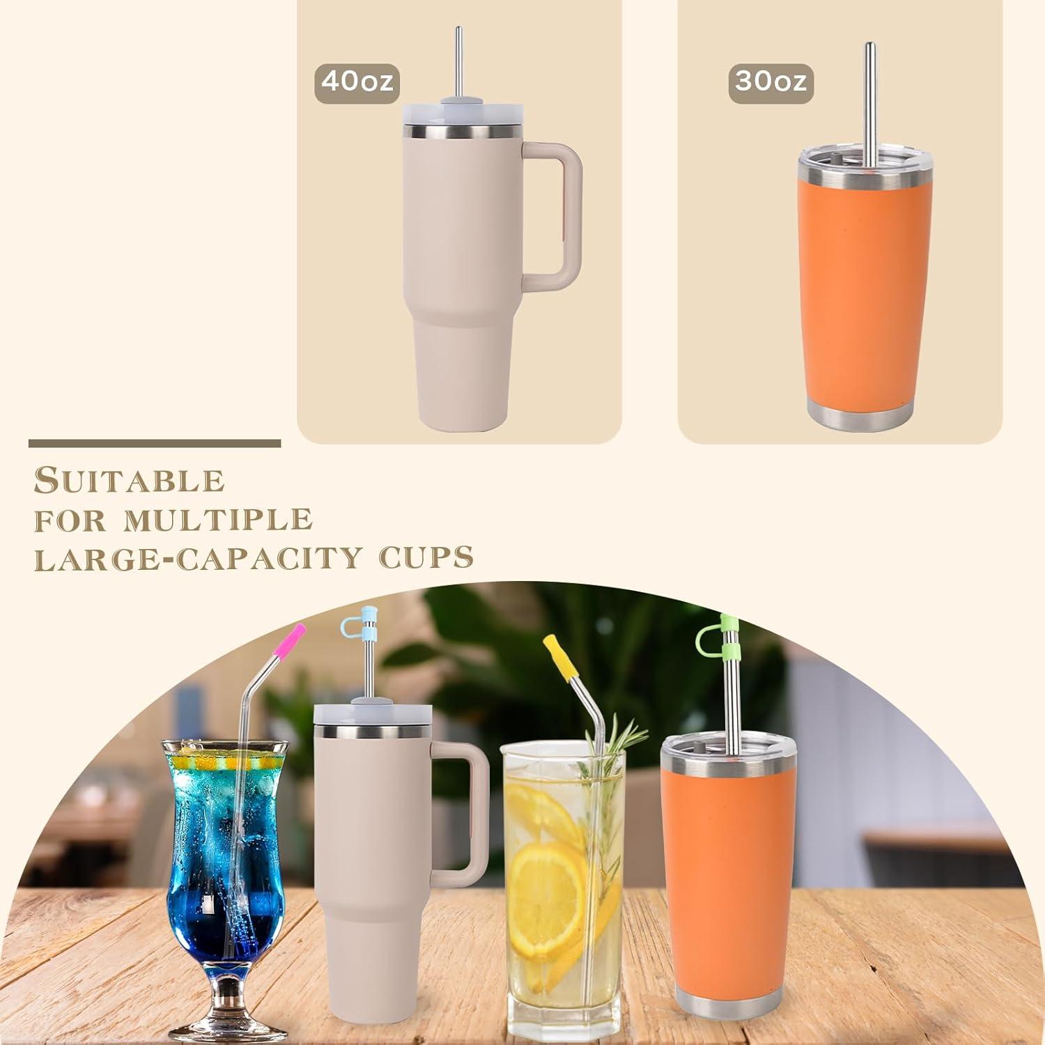 Popotes Reutilizables ChezMax 31.5 cm para Taza Stanley