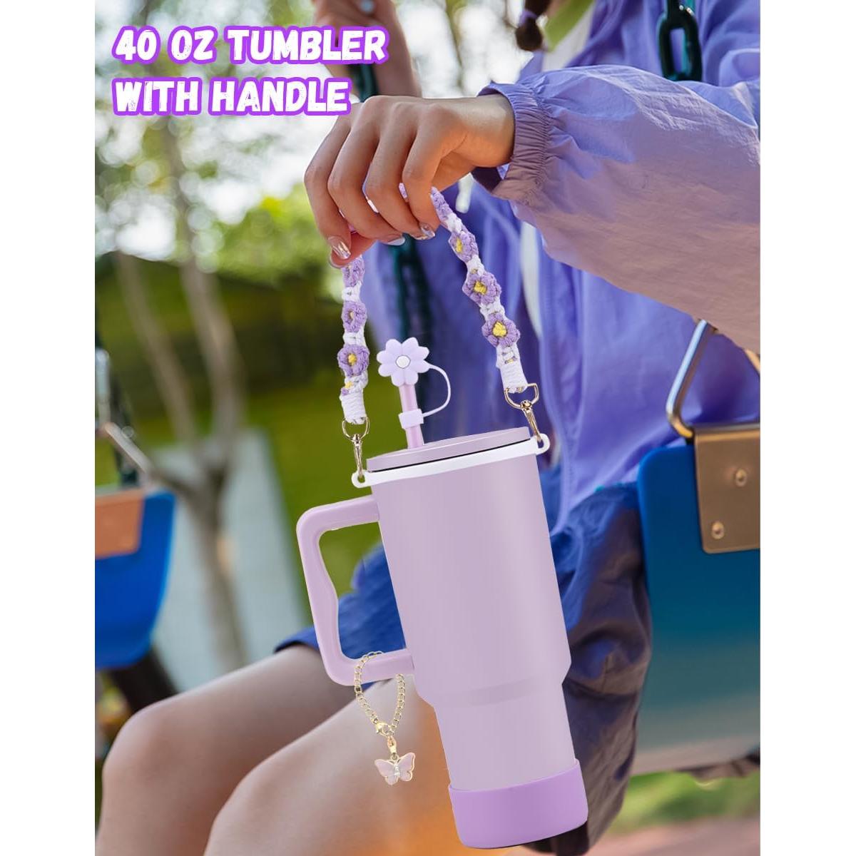 Taza Aislada Sanilinwild 1.18 L con Asa y Popote