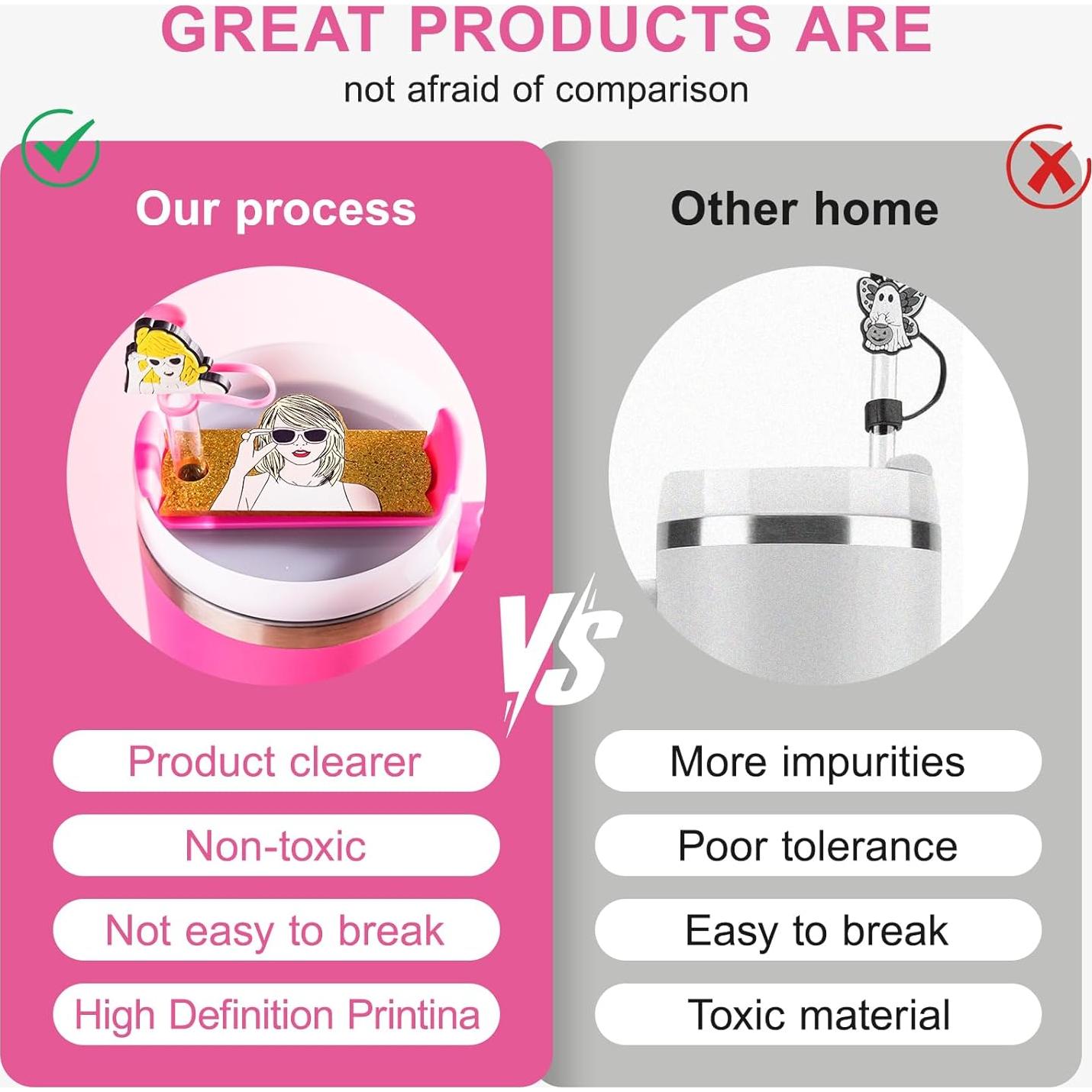 Juego de Accesorios Guairen Art para Stanley Cup 7 Piezas