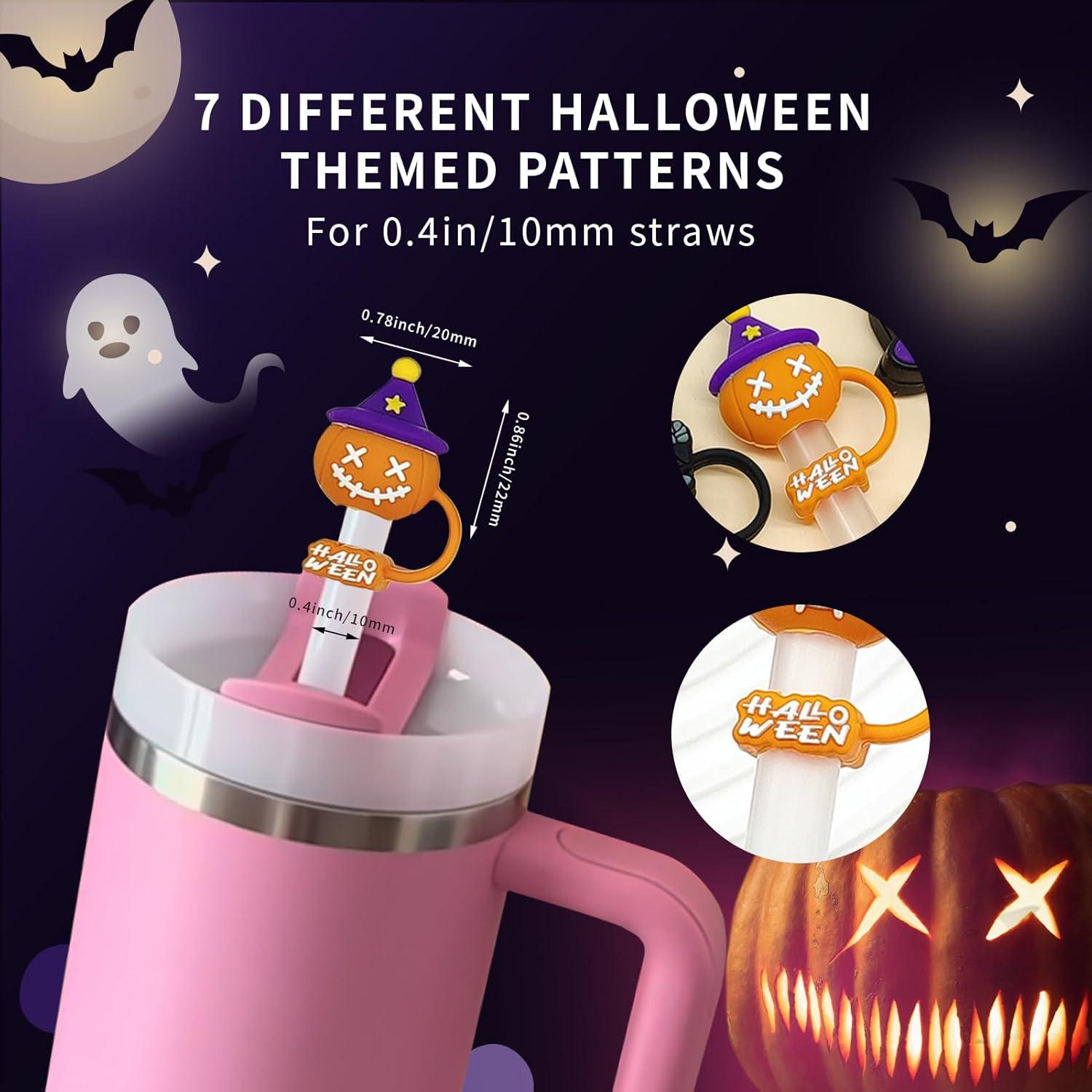 Tapas de Silicona para Popote Genérico 7 Piezas 10mm