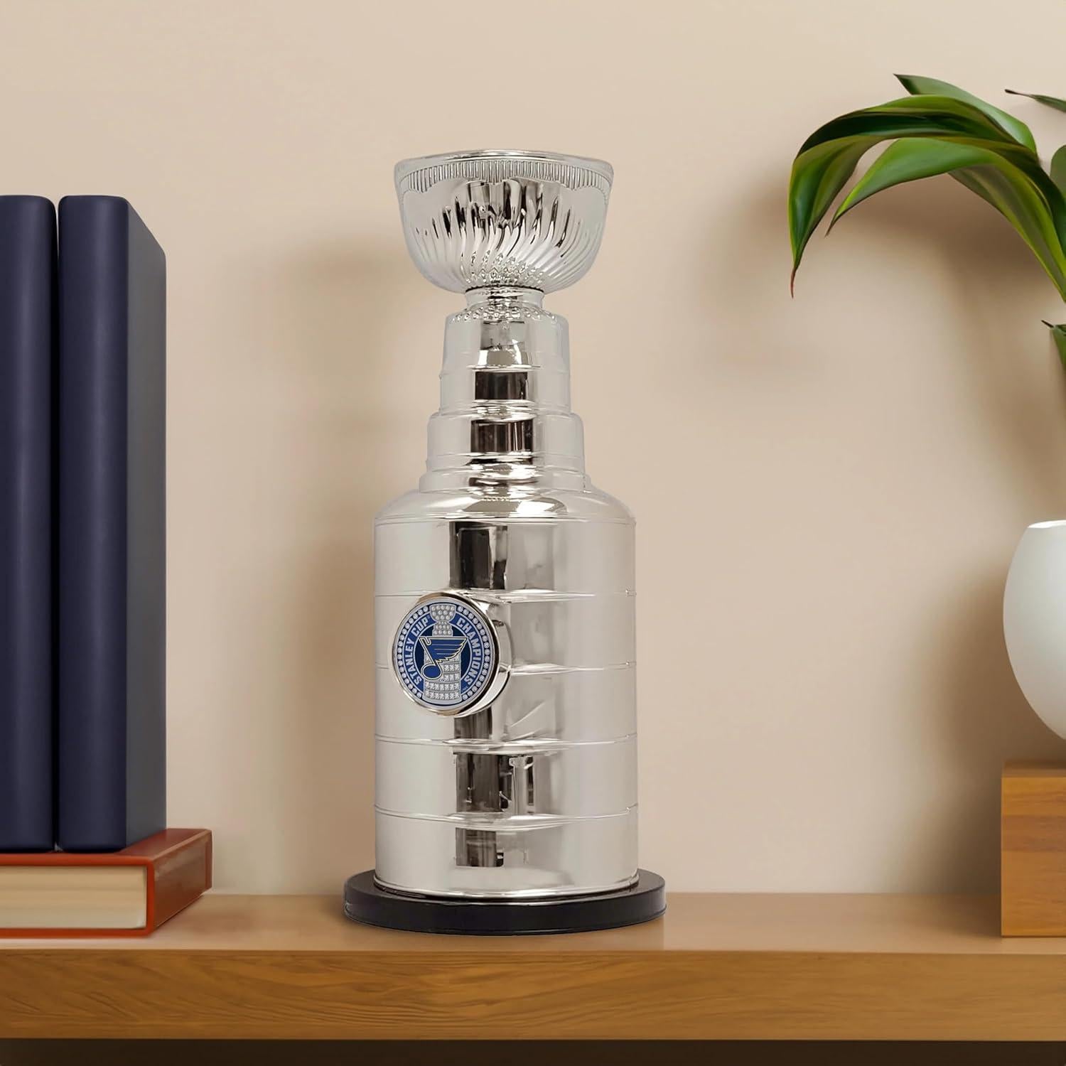 Banco de Monedas Stanley Cup Sports Decor St. Louis Blues
