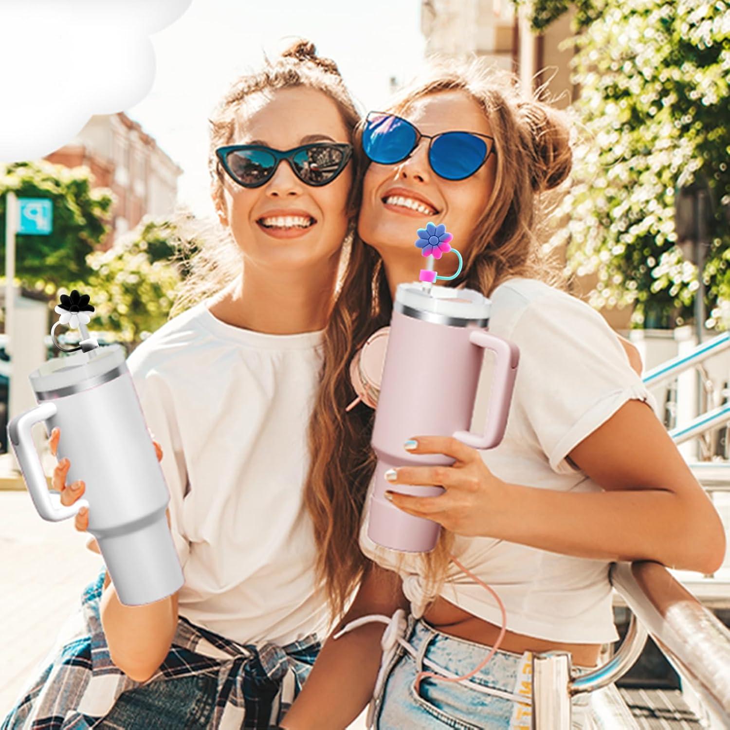 Cubiertas de Silicona SEMATA para Pajitas 6 Piezas Coloridas