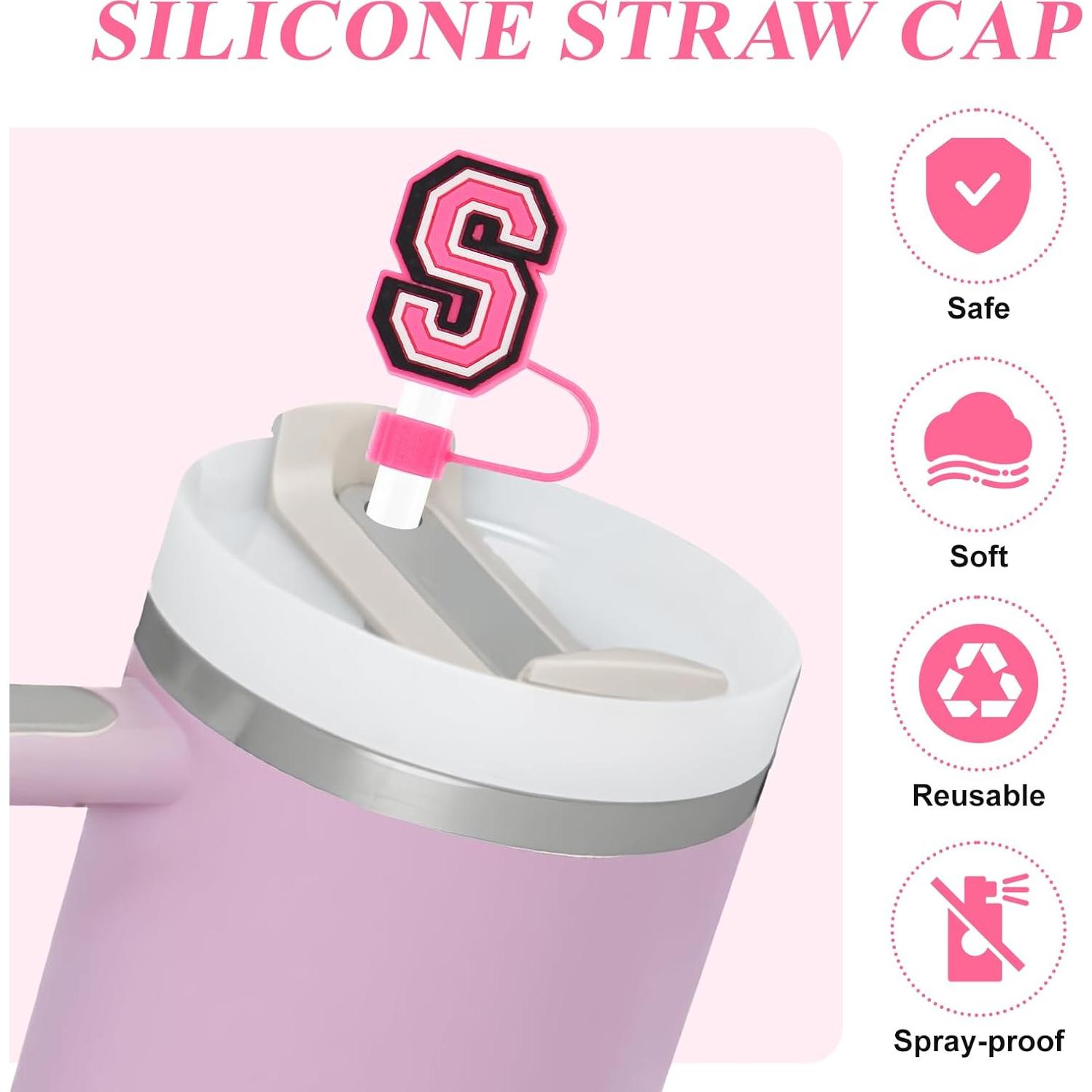 Toppers de Popote Fmeida 4 Piezas Letra H 10 mm