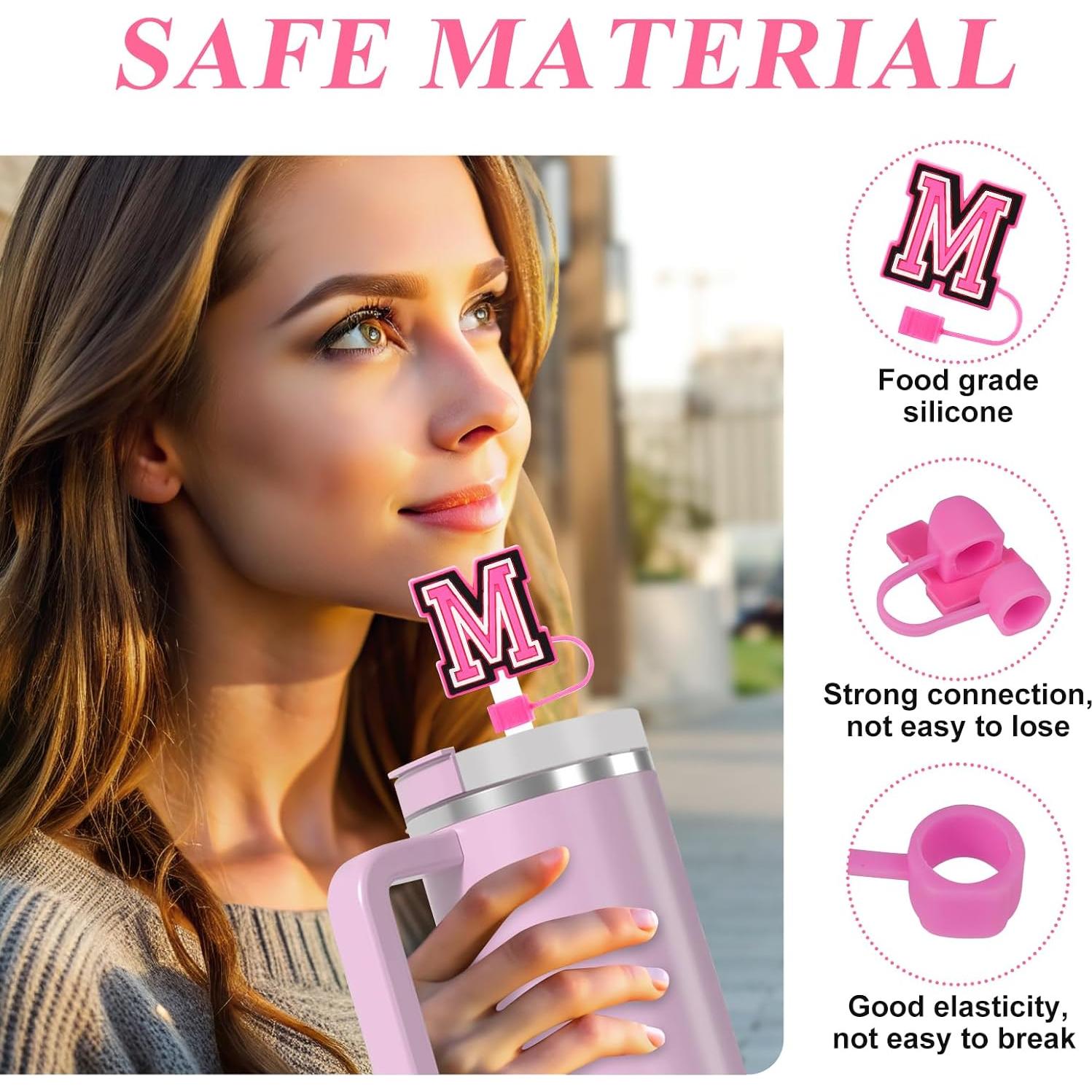 Toppers de Popote Fmeida 4 Piezas Letra H 10 mm