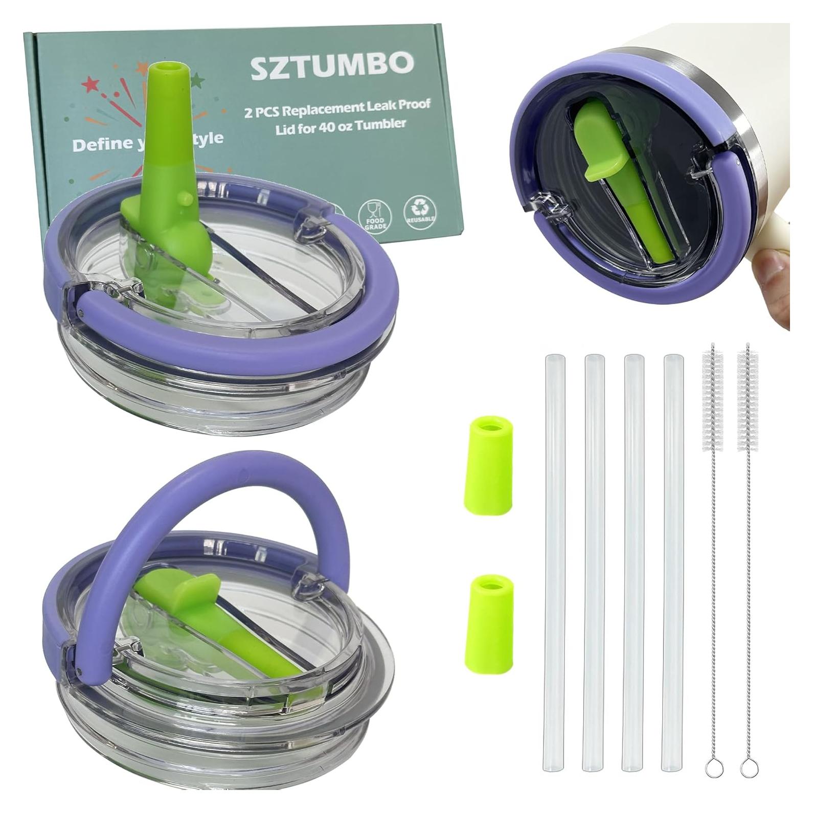 Tapa Reemplazo para Vaso Stanley 40 oz - 2 PCS Violeta