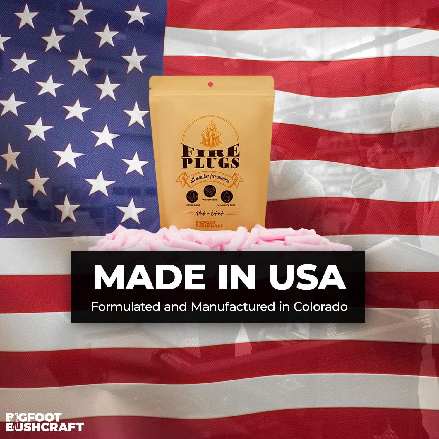 Iniciadores de fuego Bigfoot Bushcraft 30 unidades a prueba de agua