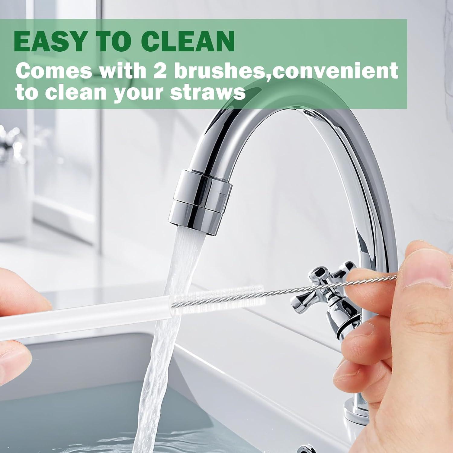 Pajitas Reutilizables HEYSKAY 6pc para Taza Stanley 30oz 40oz