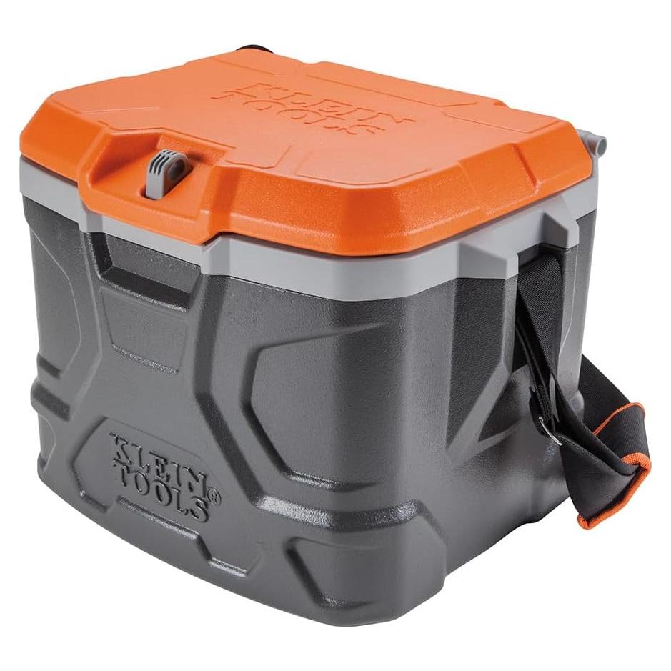 Caja Térmica Klein Tools 17 Qt, Soporta 300 kg, 30 Horas Frío