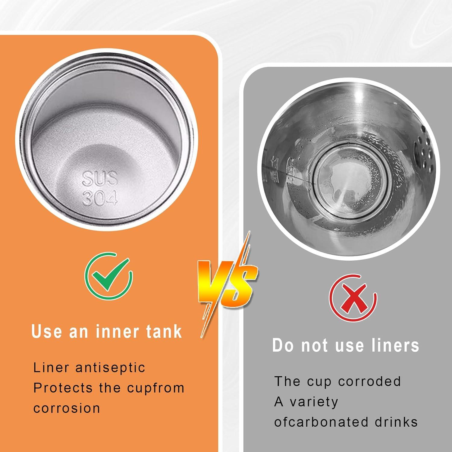 Separador de Bebidas de Silicona FUTYA para Taza Stanley 30 oz