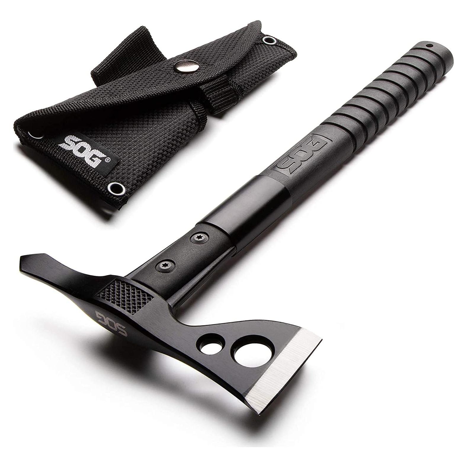 Hacha Táctica SOG FastHawk 31.75 cm Negro Versátil