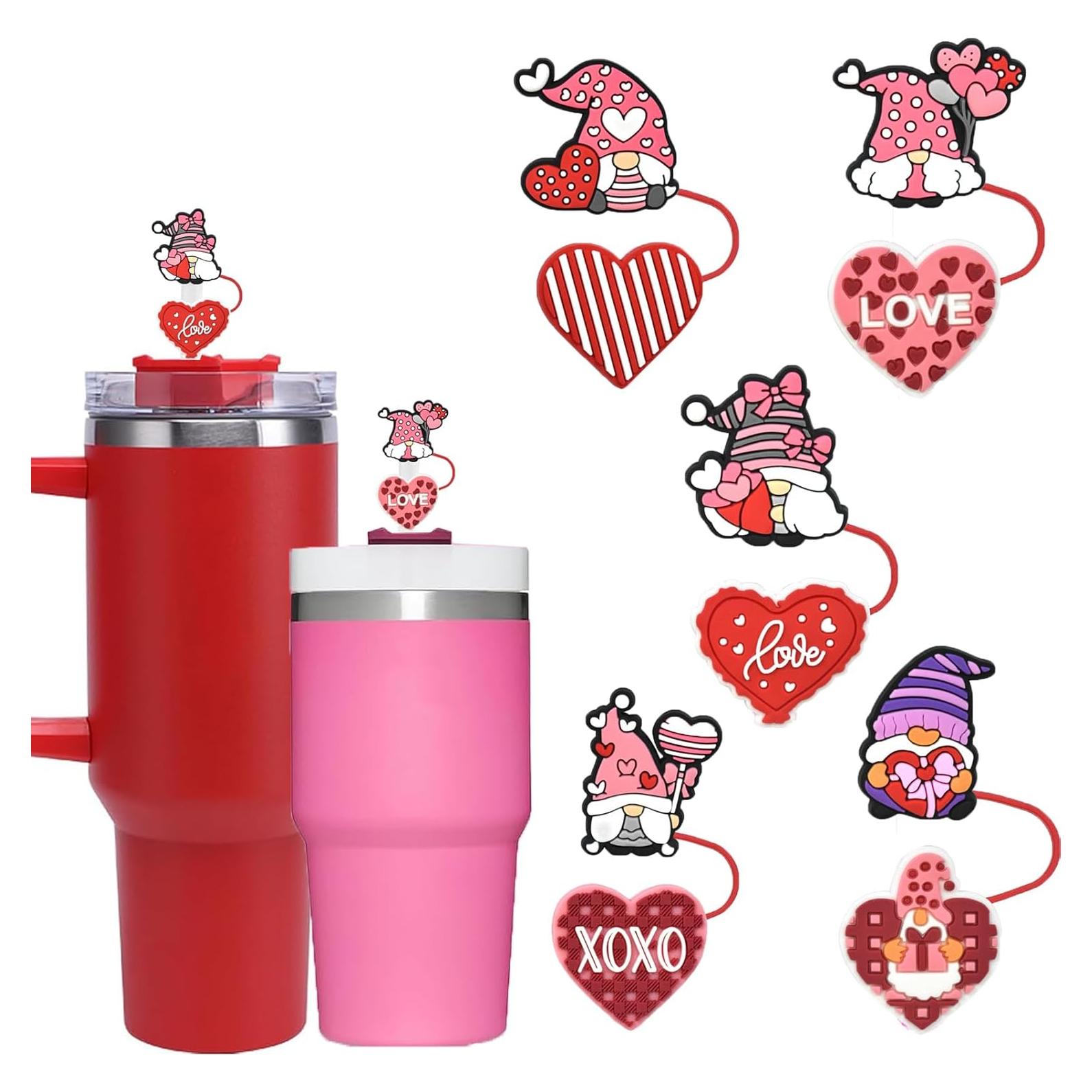 Cubiertas de Pajitas UCCASA Corazón de Enanitos 10mm Reutilizables