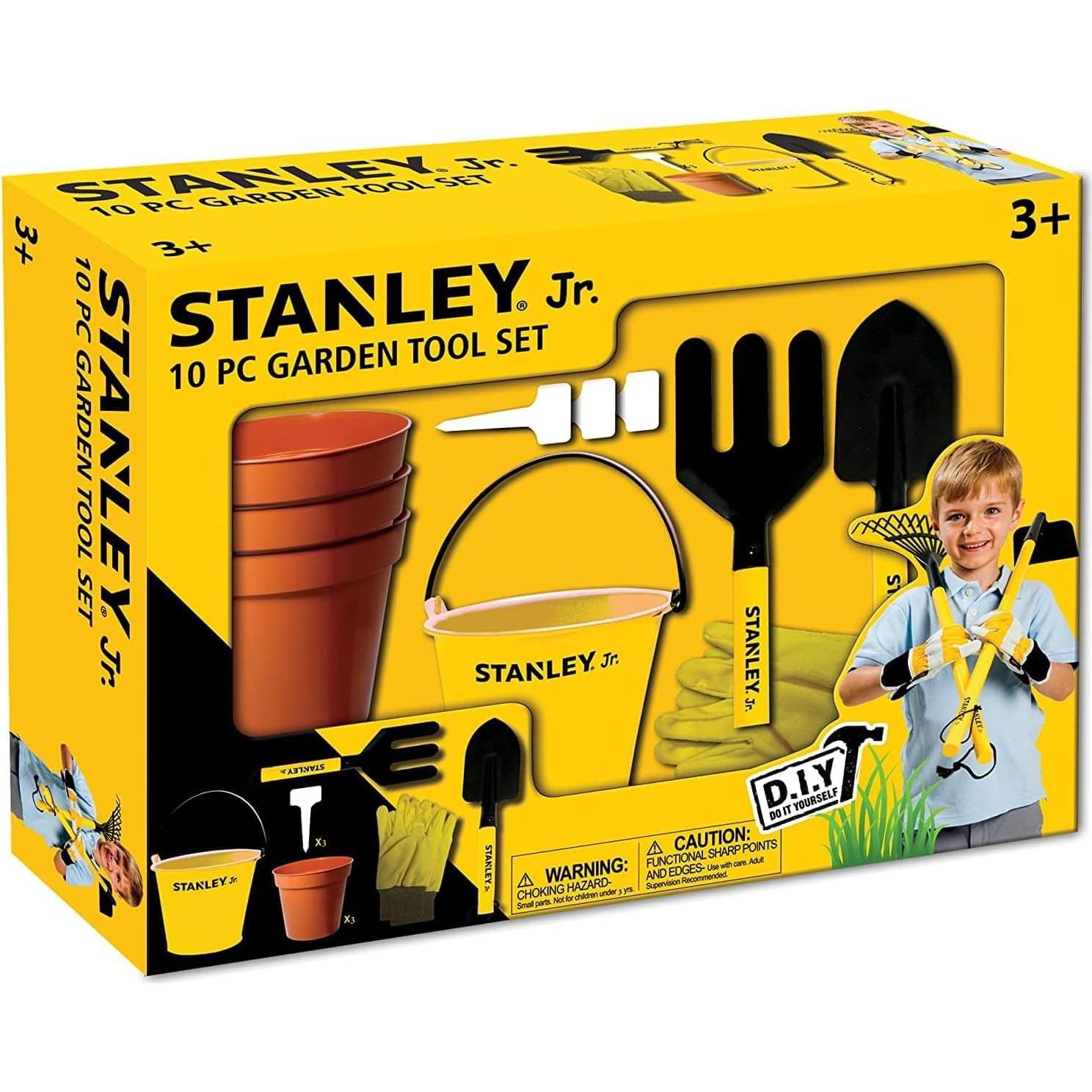 Set de Jardinería STANLEY Jr - 10 Piezas para Niños