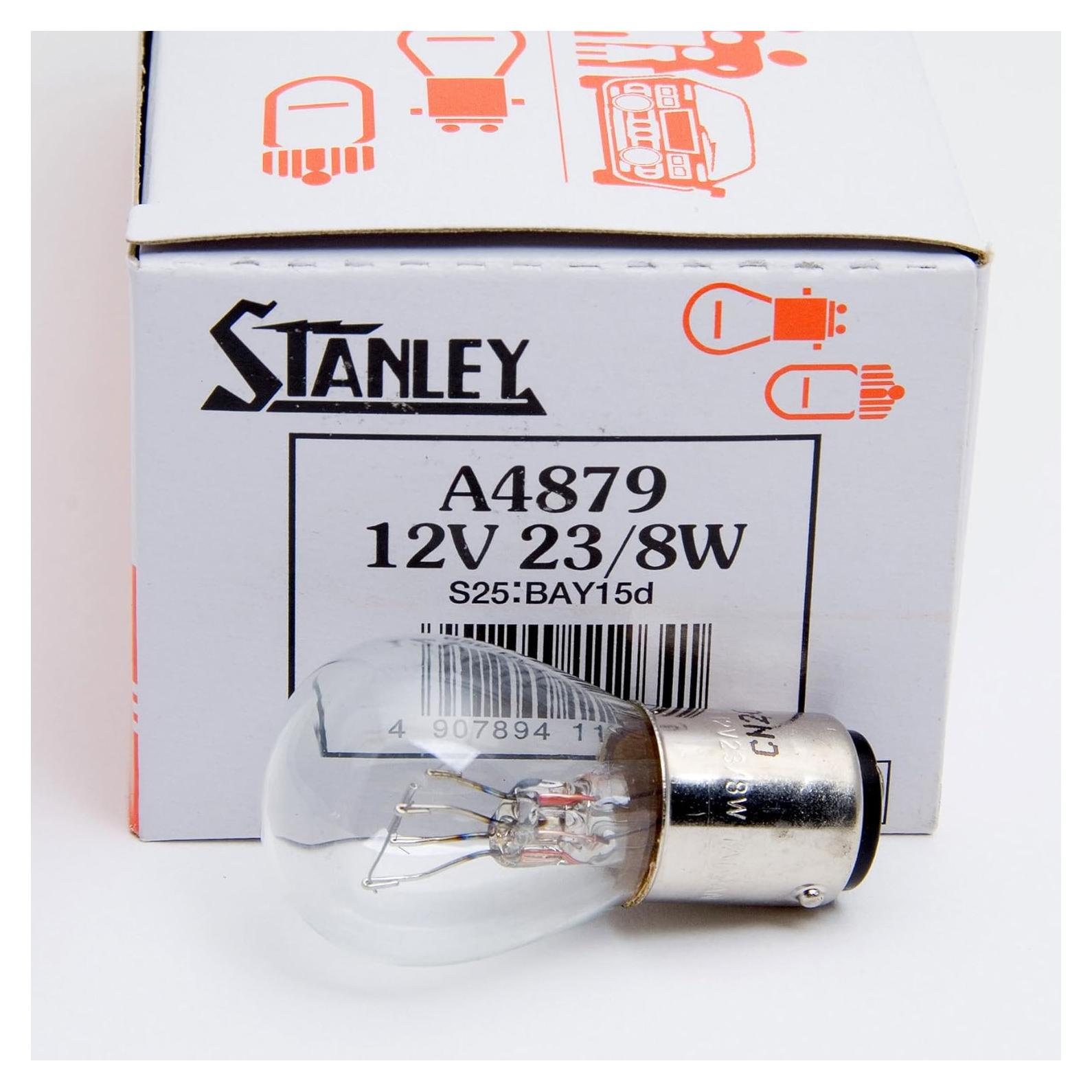 Bombilla Halógena STANLEY A4879 12V 23/8W para Auto