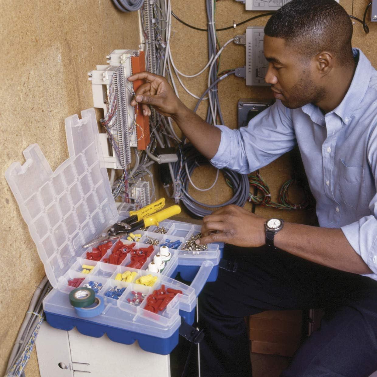 Organizador portátil Akro-Mils 06318 20 compartimentos Azul