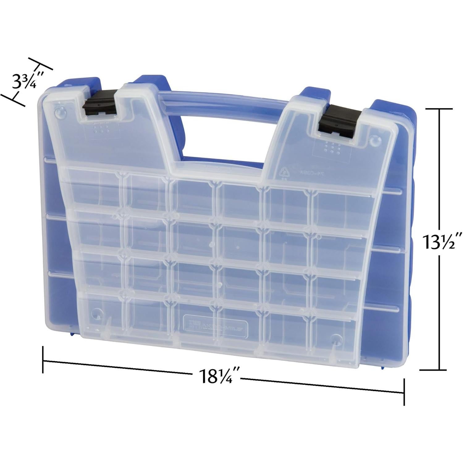 Organizador portátil Akro-Mils 06318 20 compartimentos Azul
