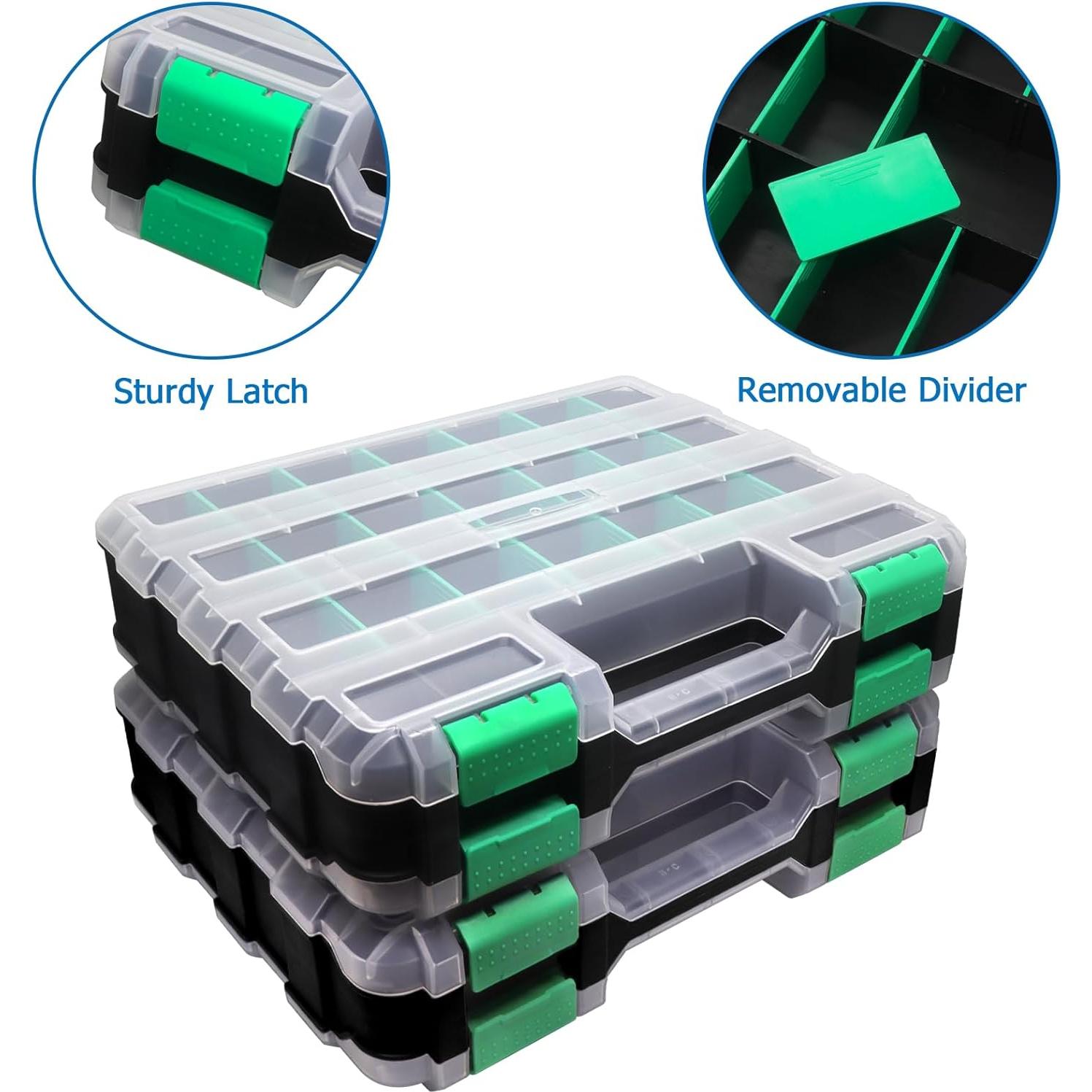 Organizador de Herramientas Easily Doble Cara 50 Compartimentos