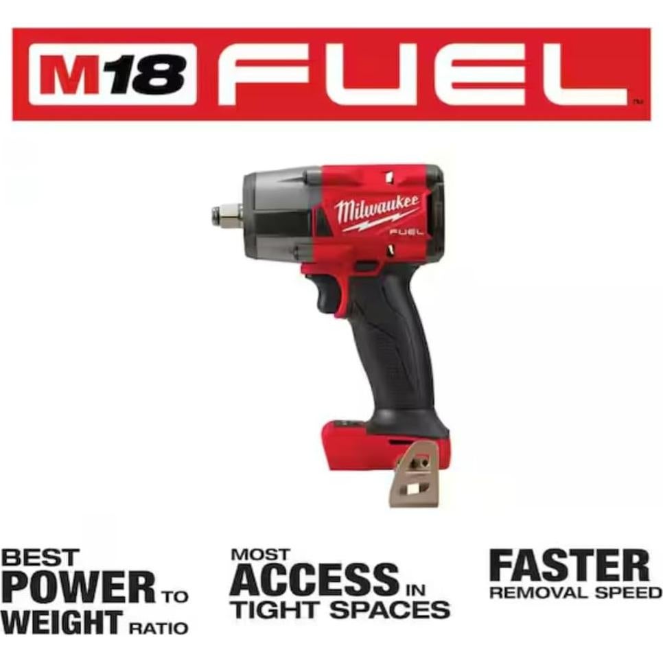 Llave de Impacto Milwaukee M18 FUEL 2962-20 881.9 Nm 2.3 kg