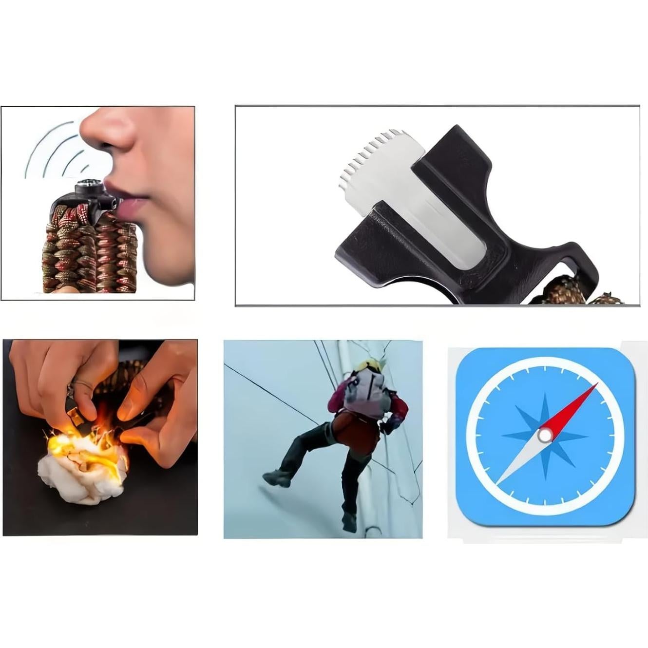 Encendedor de Fuego eGreen MS0308 10 Bolsas Magnesio + Pulsera