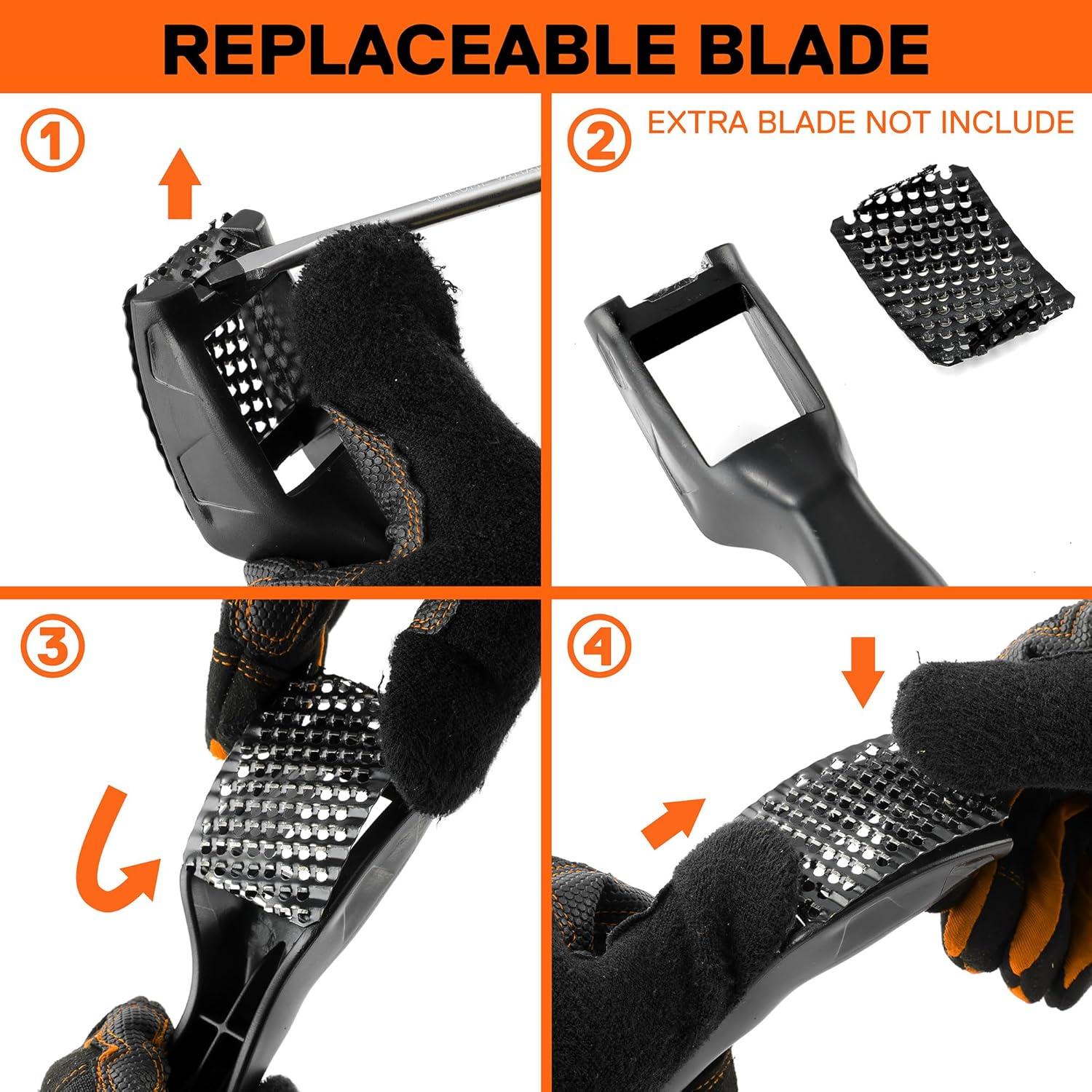 Planificador de Madera JORGENSEN 18.54 cm Cuchilla Afilada