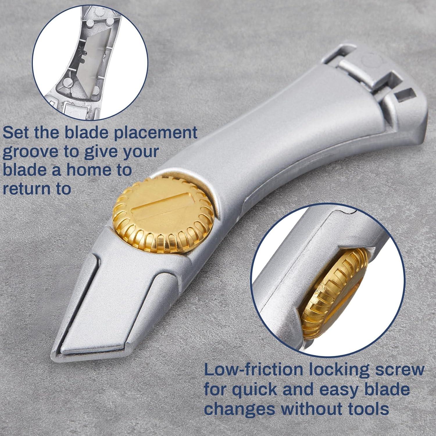 Juego de 4 Cuchillos de Utilidad Leriton 18 cm Plata